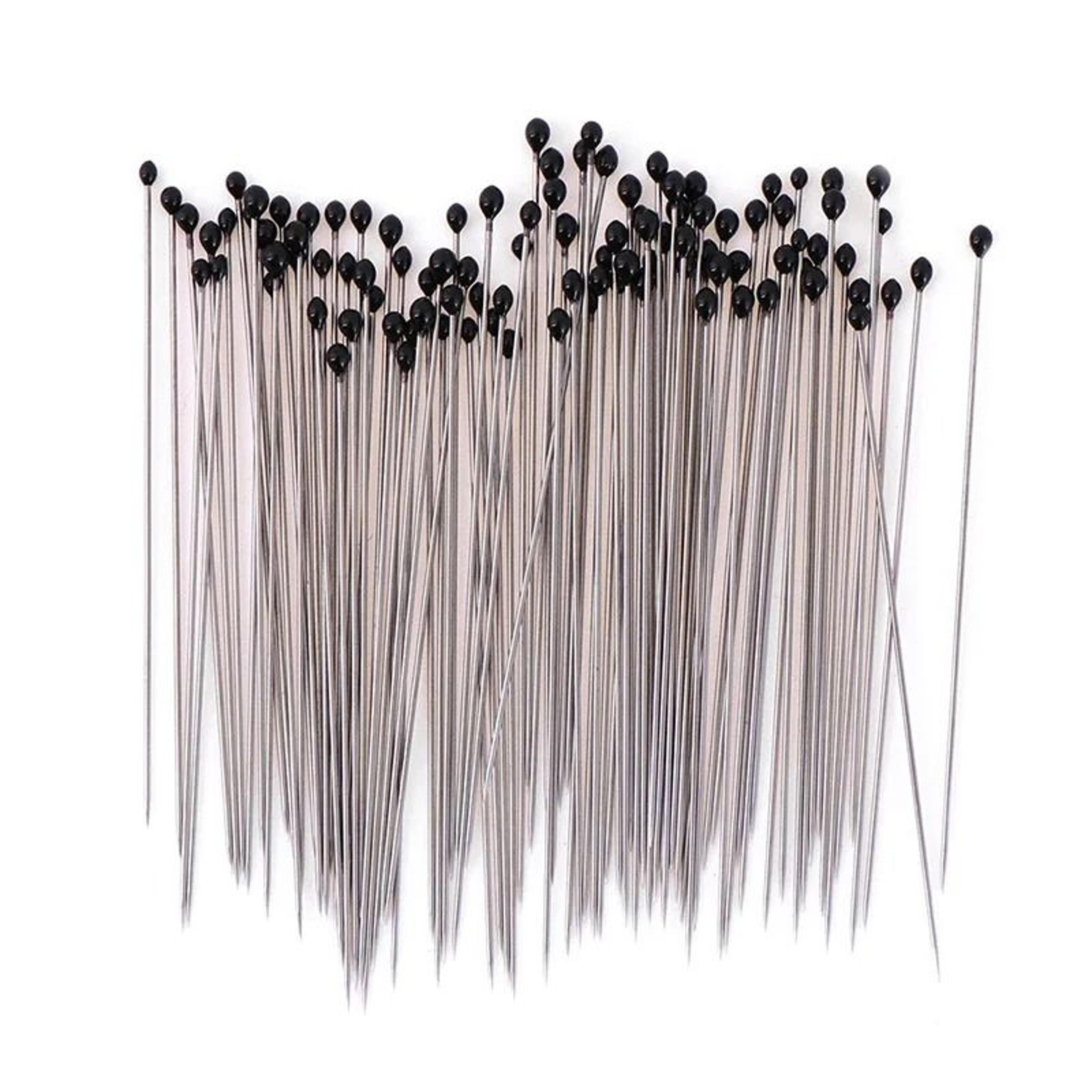100-piece stainless steel entomology insect pins with storage case