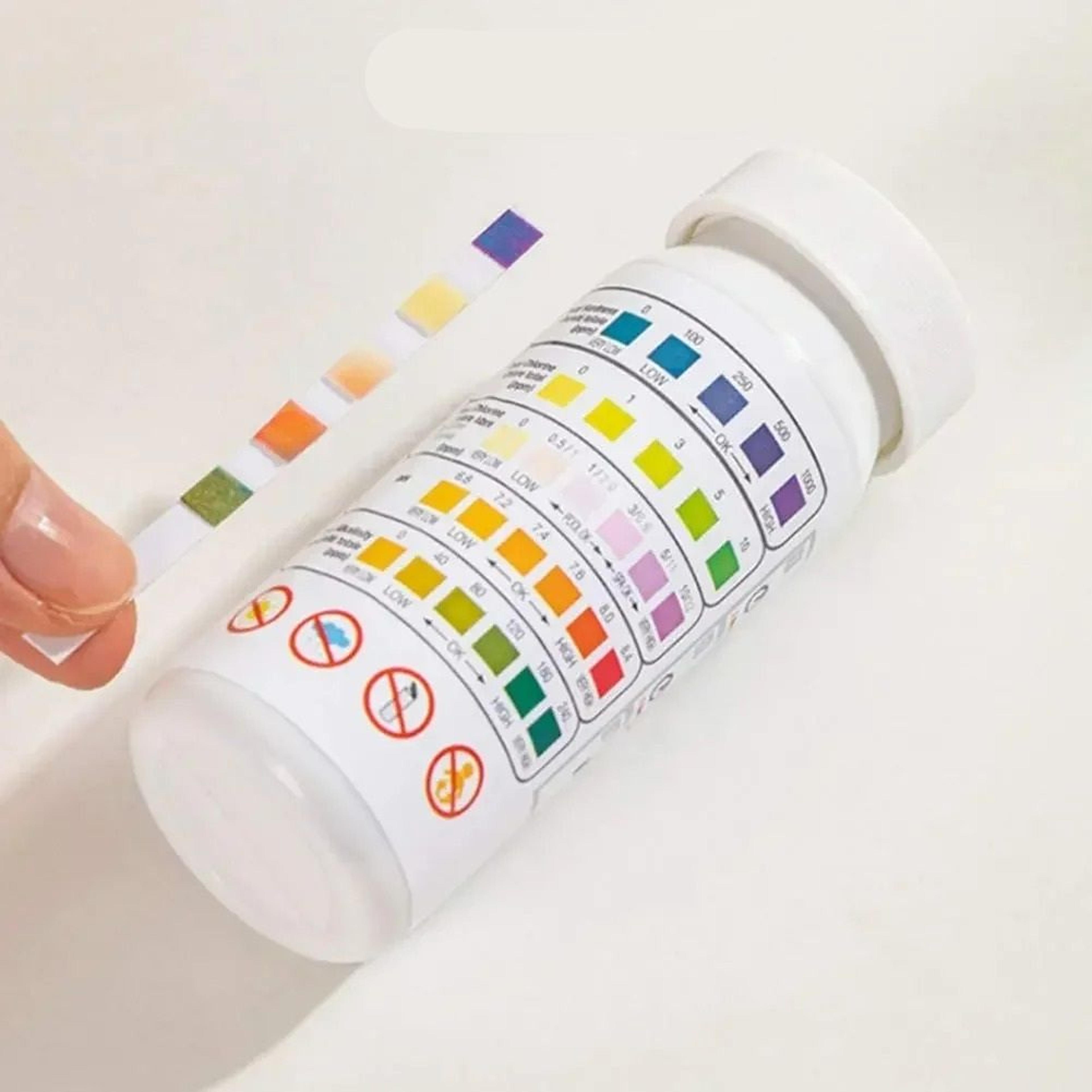 50-piece 5-in-1 swimming pool & spa water test strips