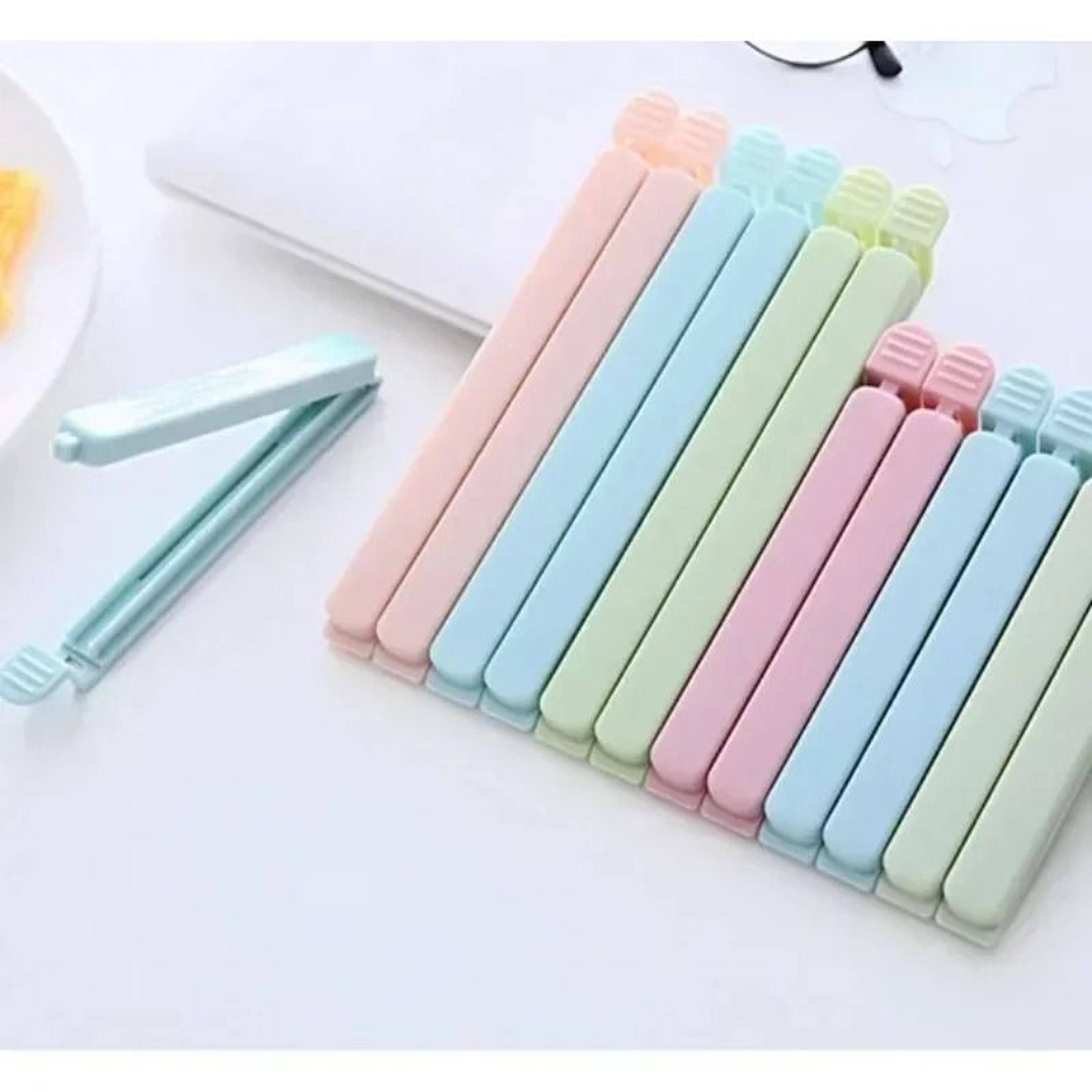 10-piece elastic buckle bag sealing clips set