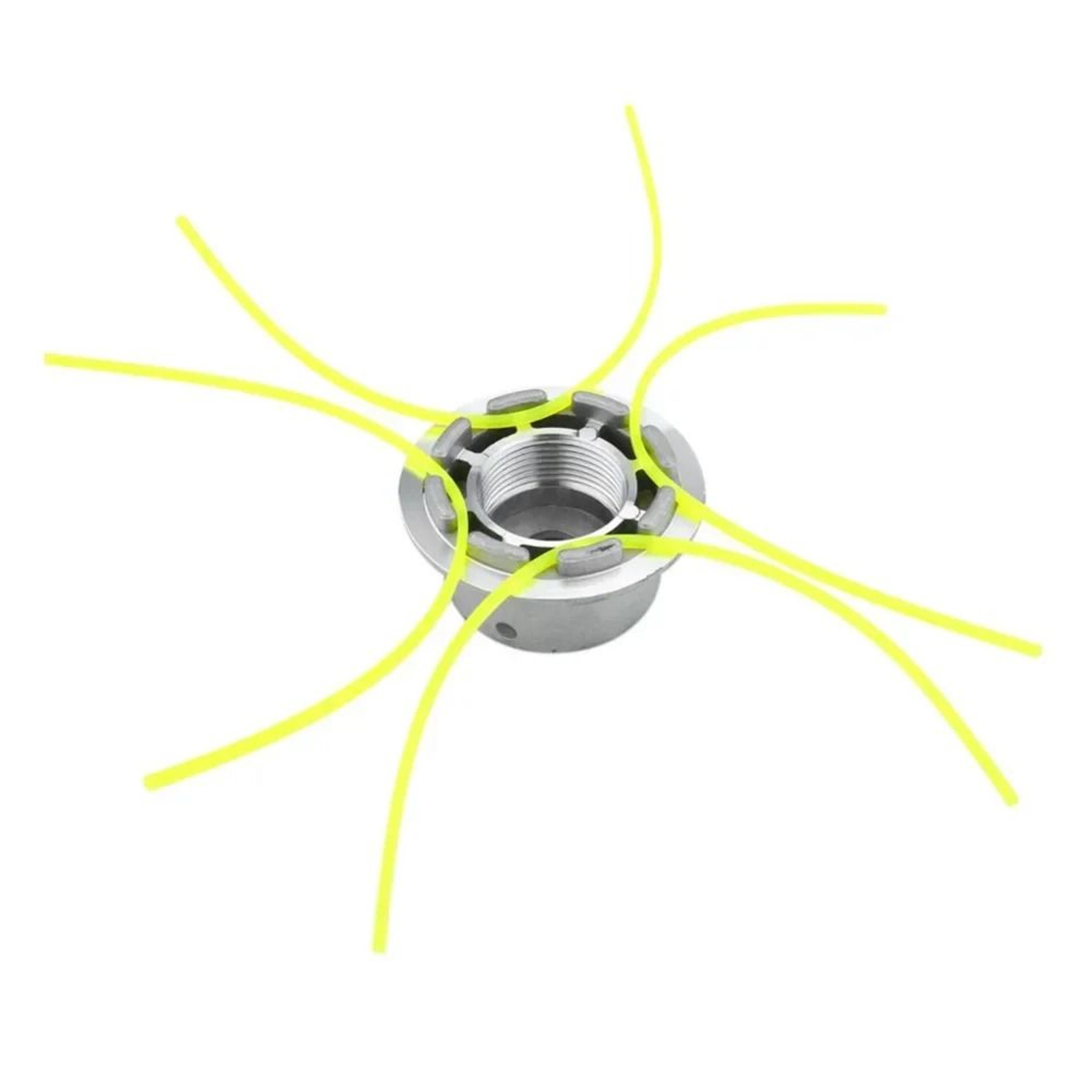 universal aluminum grass trimmer head with 4 nylon lines
