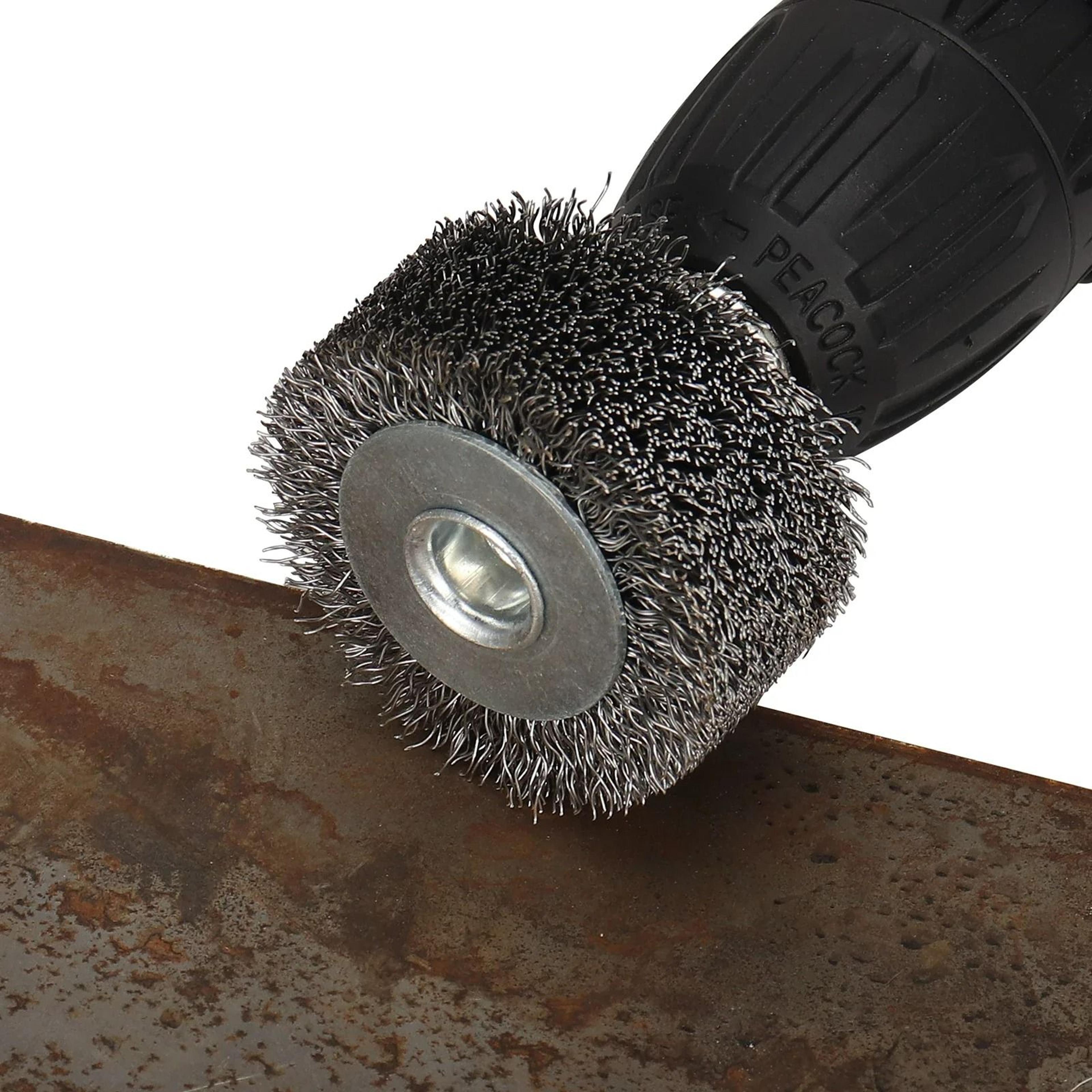 high-hardness stainless steel wire brush wheel