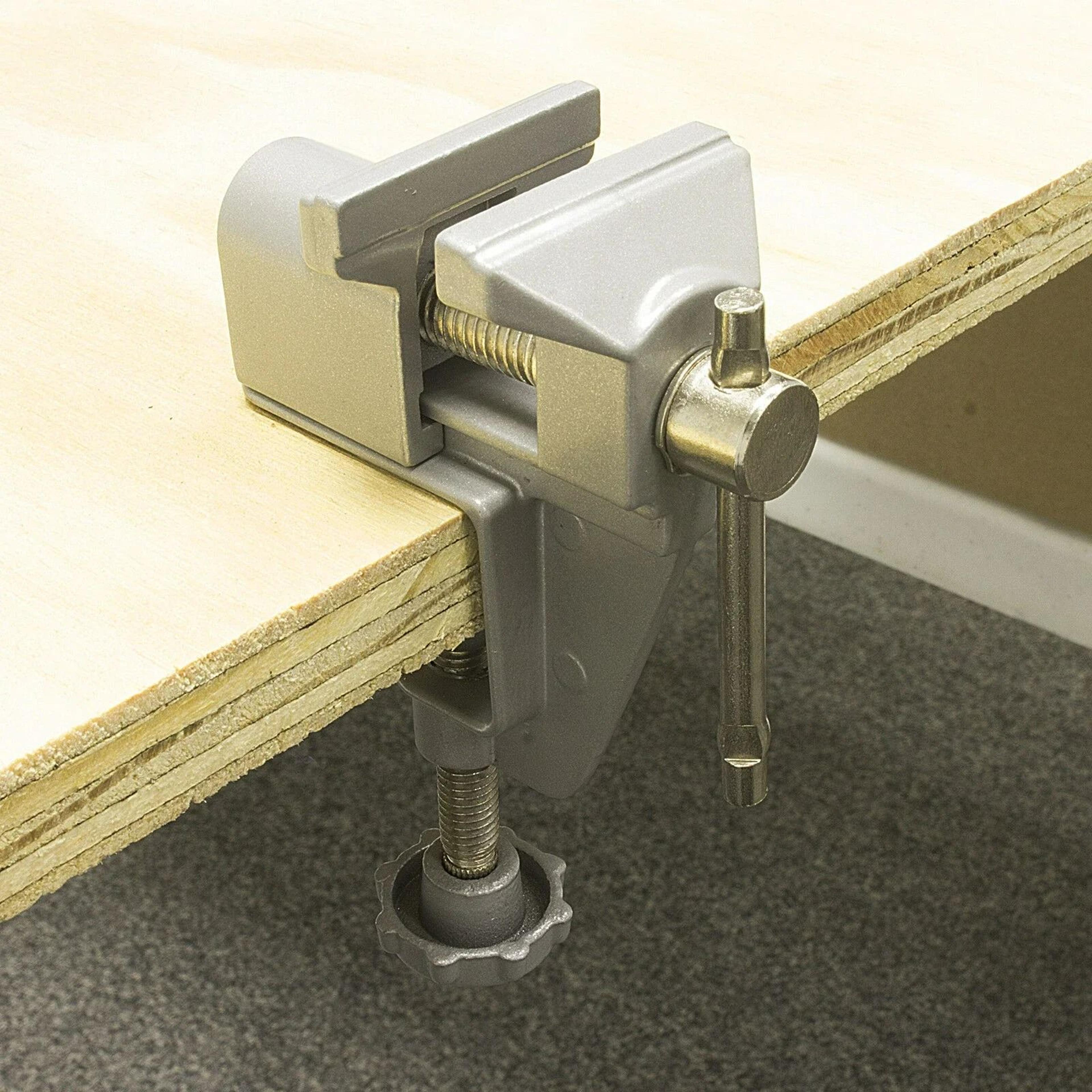 mini table bench vise clamp for diy craft & jewelry repair