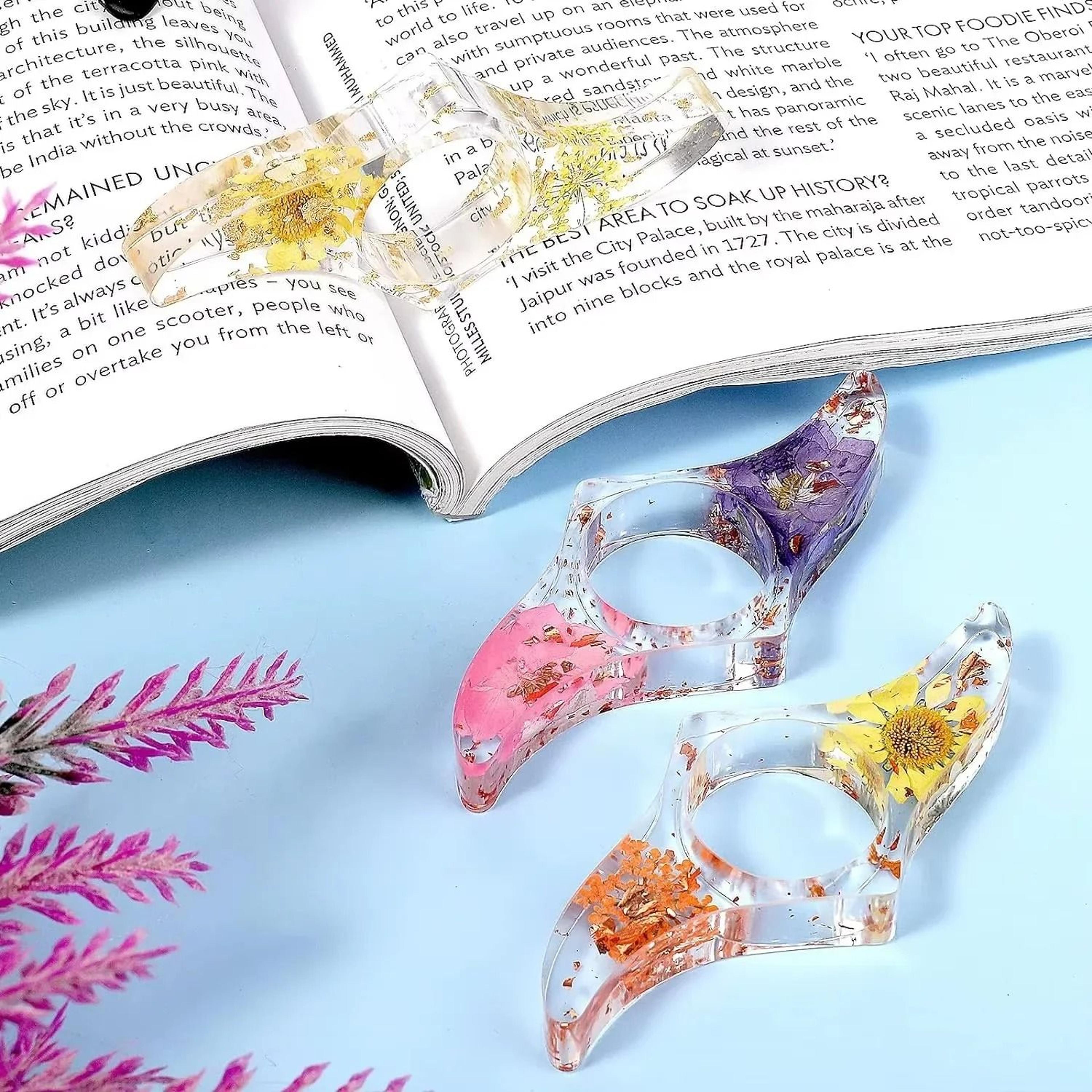 resin thumb page holder & reading aid bookmark