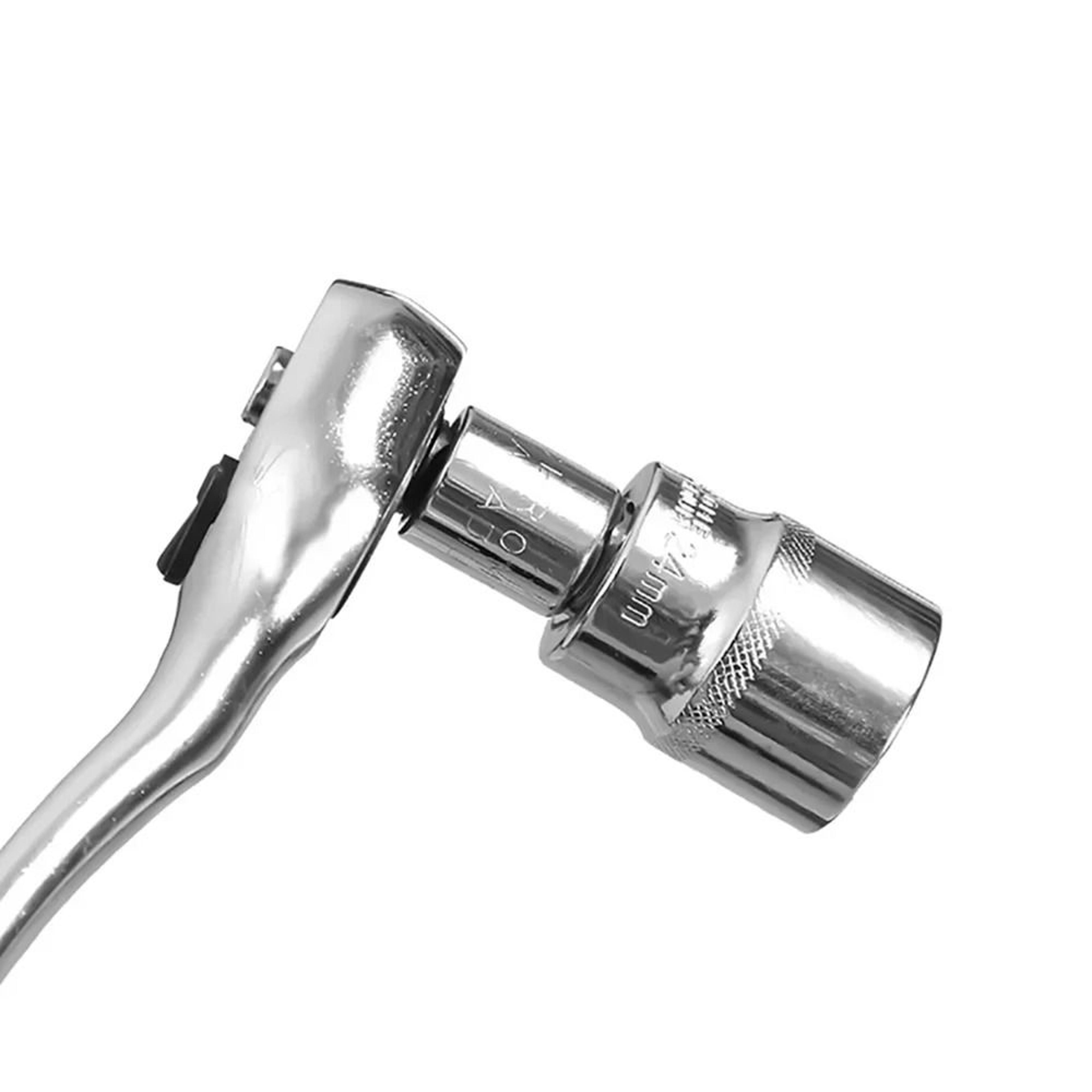 chrome vanadium ratchet wrench socket adapter converter