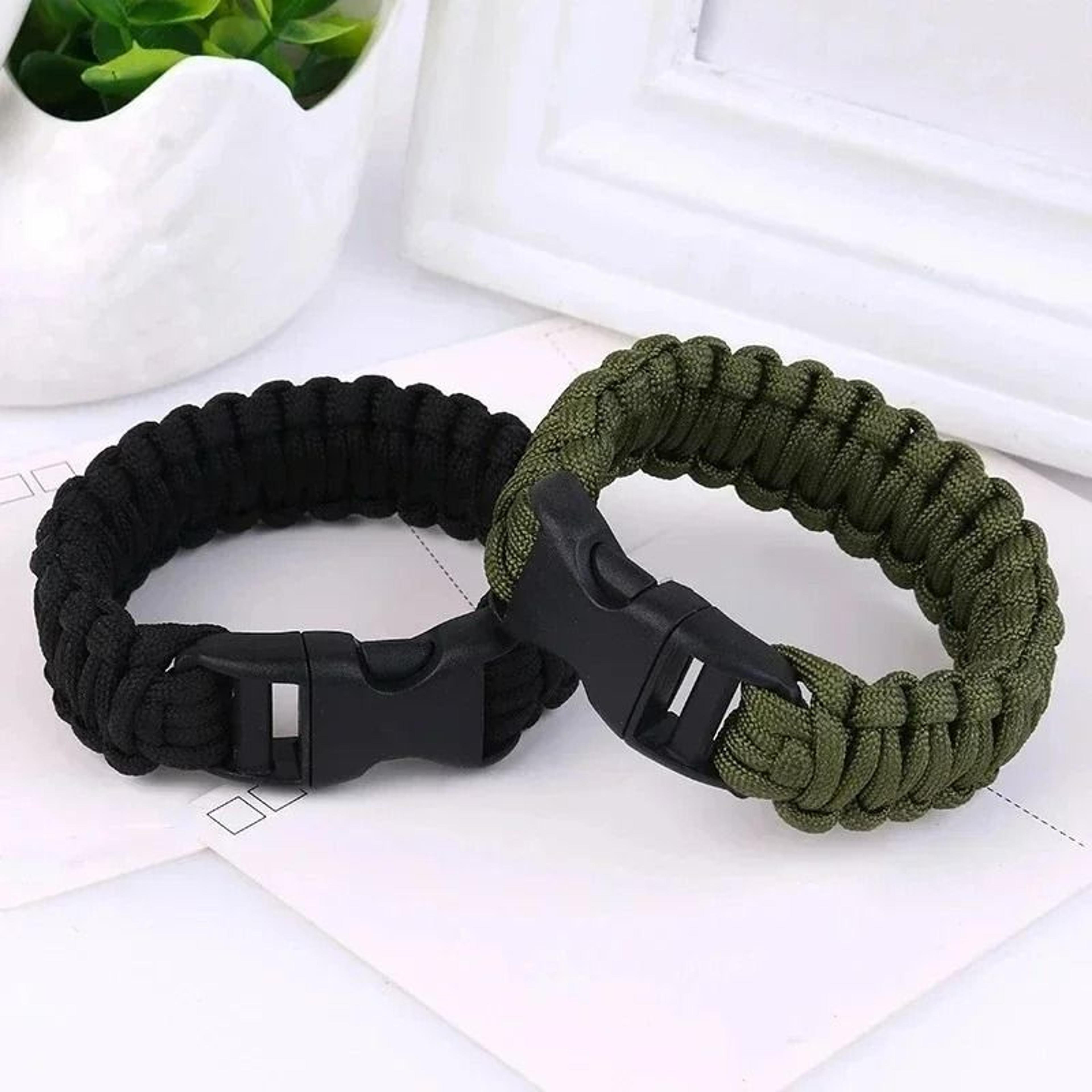 seven-core paracord survival bracelet & outdoor edc emergency rope