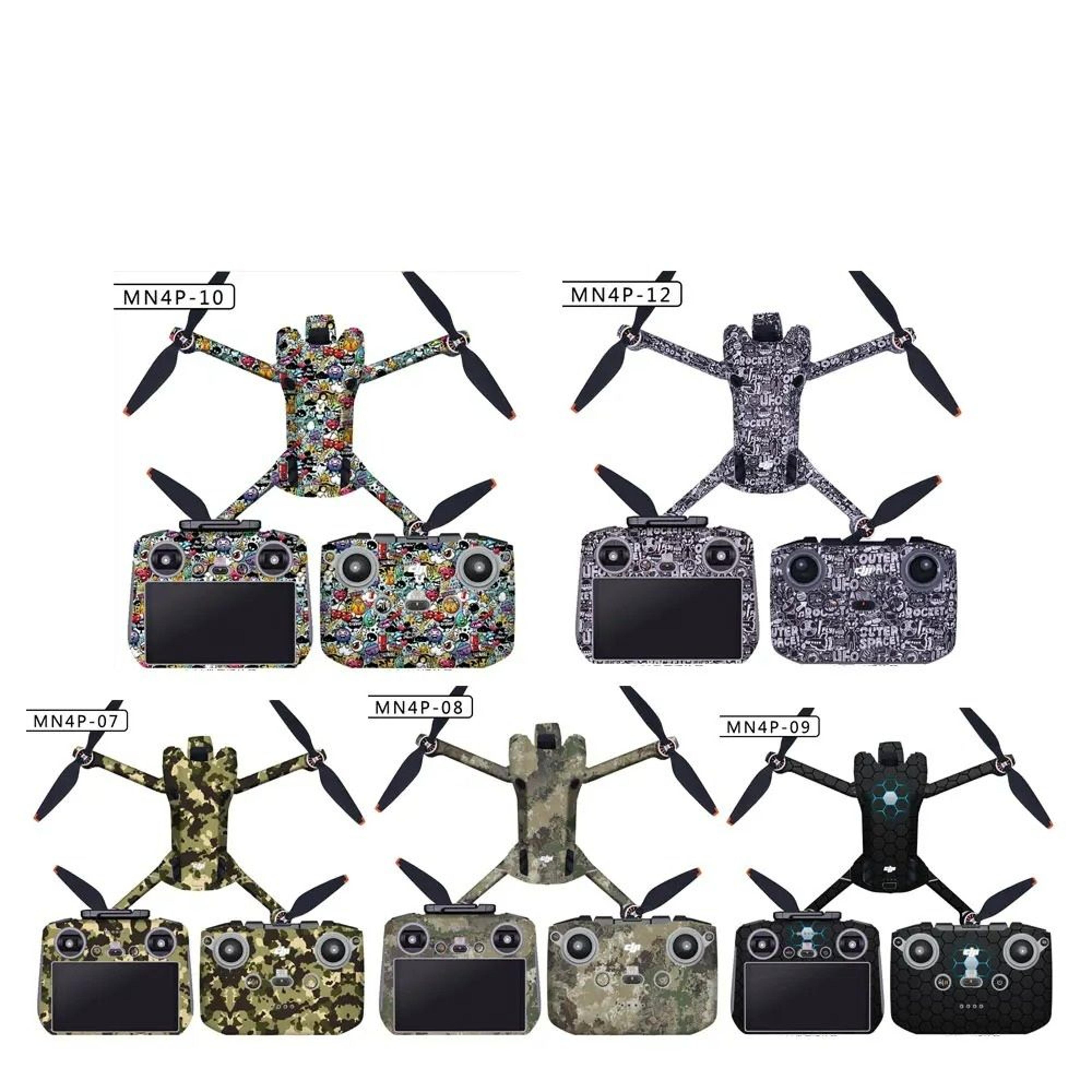 full body waterproof pvc protective skin decal kit for dji mini 4 pro