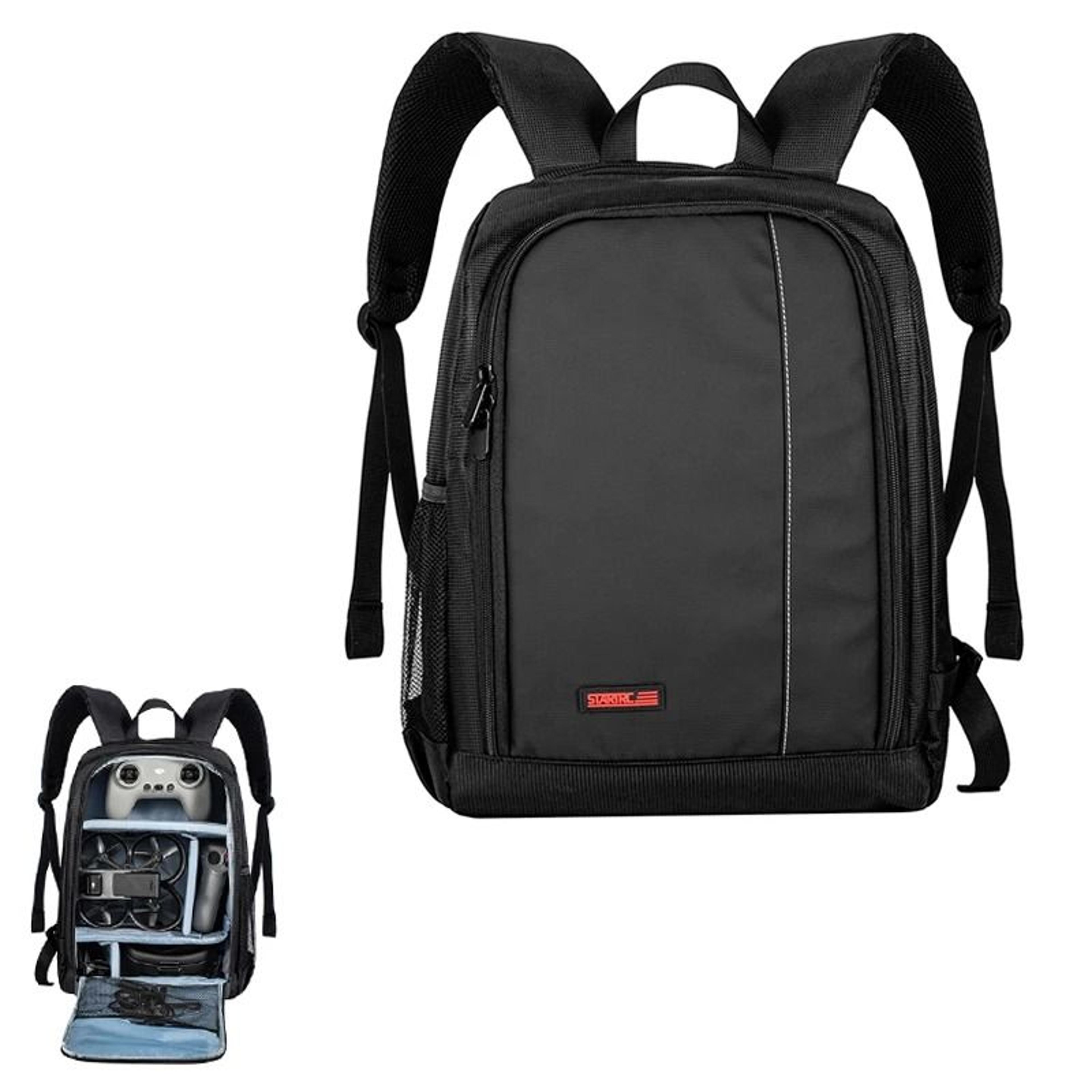 multi-function hard shell travel backpack & storage shoulder bag for dji avata