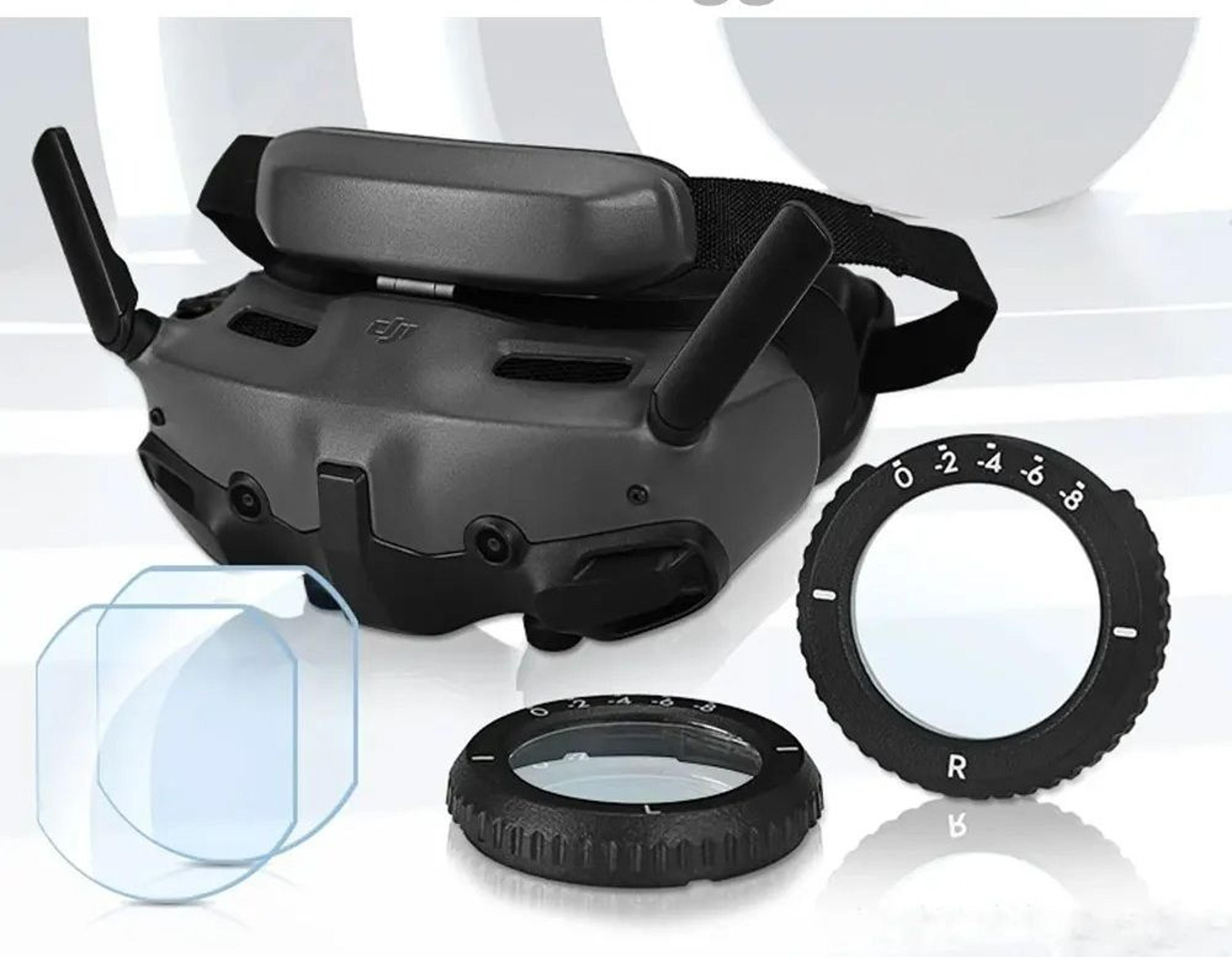 anti-blue light corrective myopia lens inserts for dji goggles 3 / avata 2