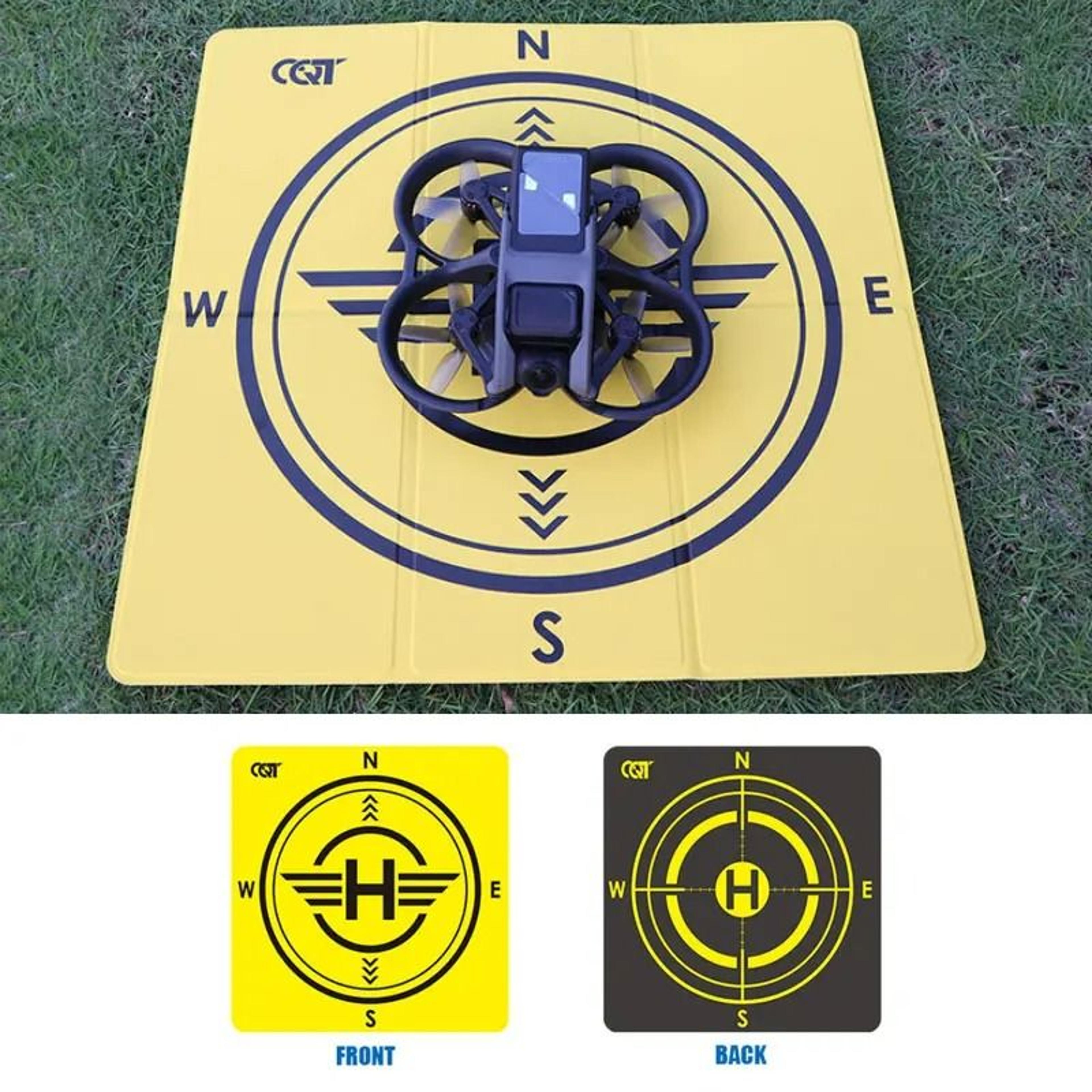 universal foldable double-sided waterproof drone landing pad