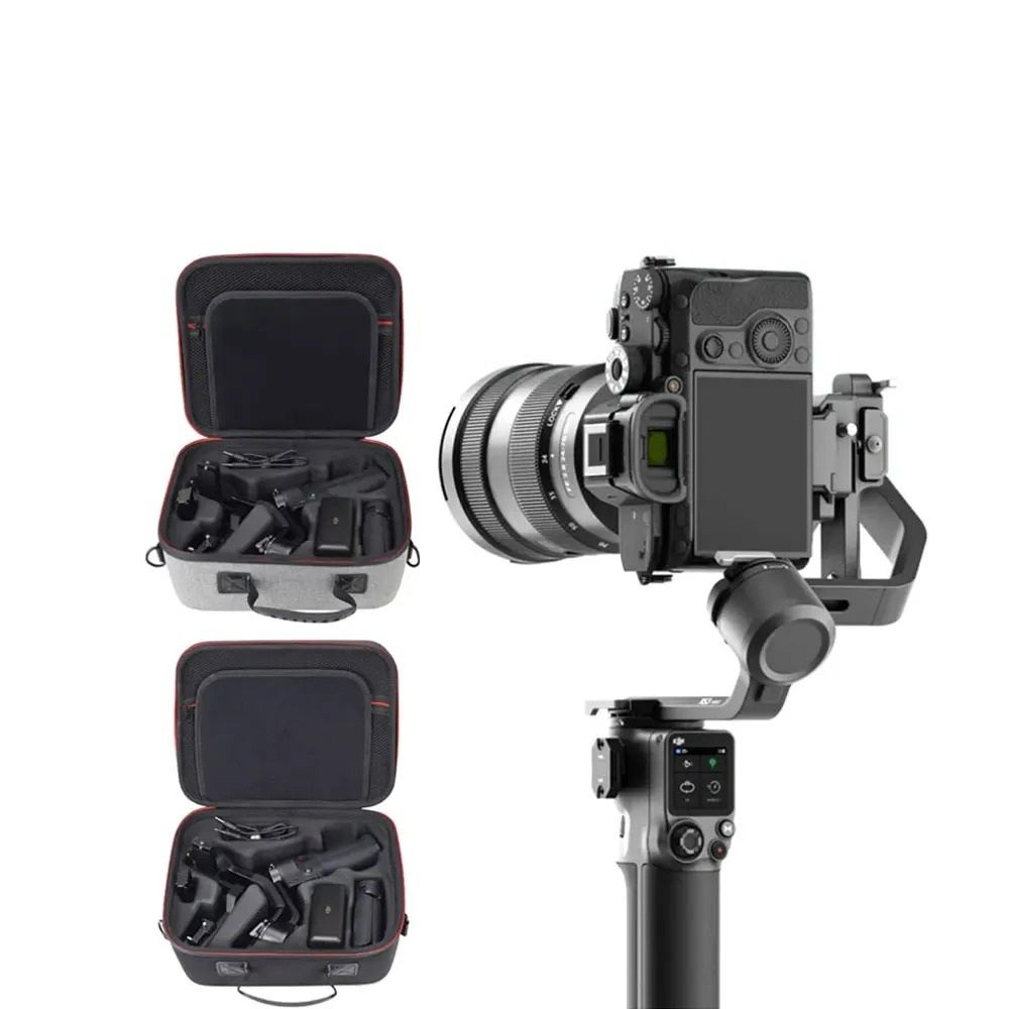 portable hard shell travel carrying case & shoulder bag for dji rs 3 mini