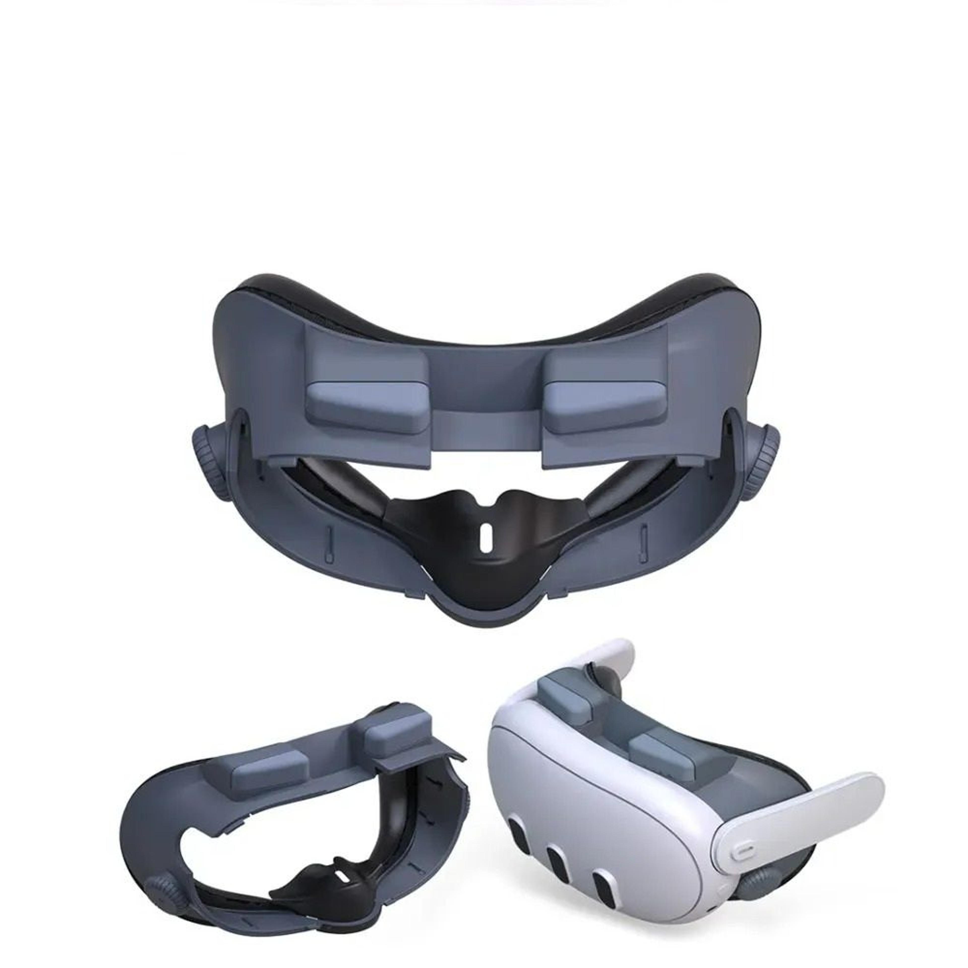 active air circulation cooling facial interface mask & sweatproof leather cushion set for meta quest 3