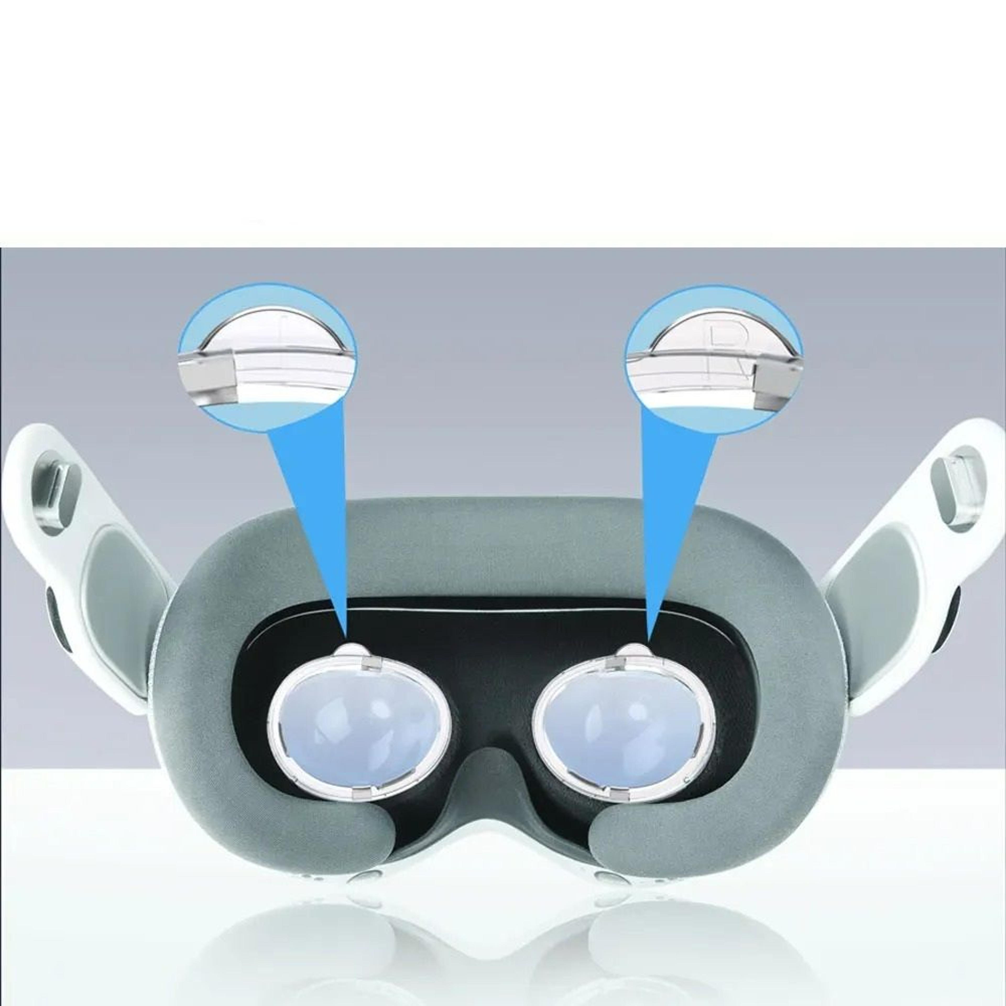 magnetic anti-blue light & prescription lens insert frames for apple vision pro