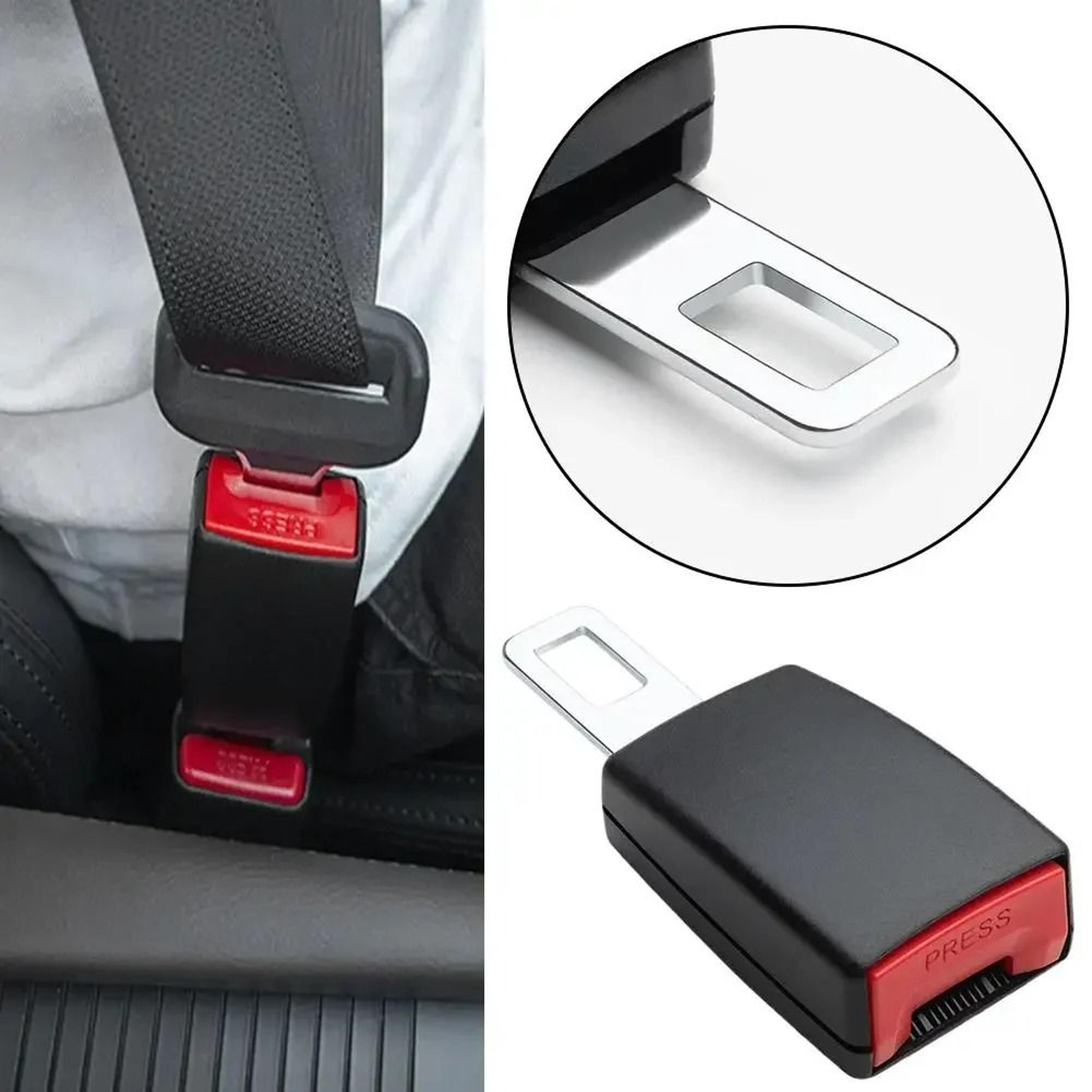 universal car seat belt extender & alarm silencer buckle plug