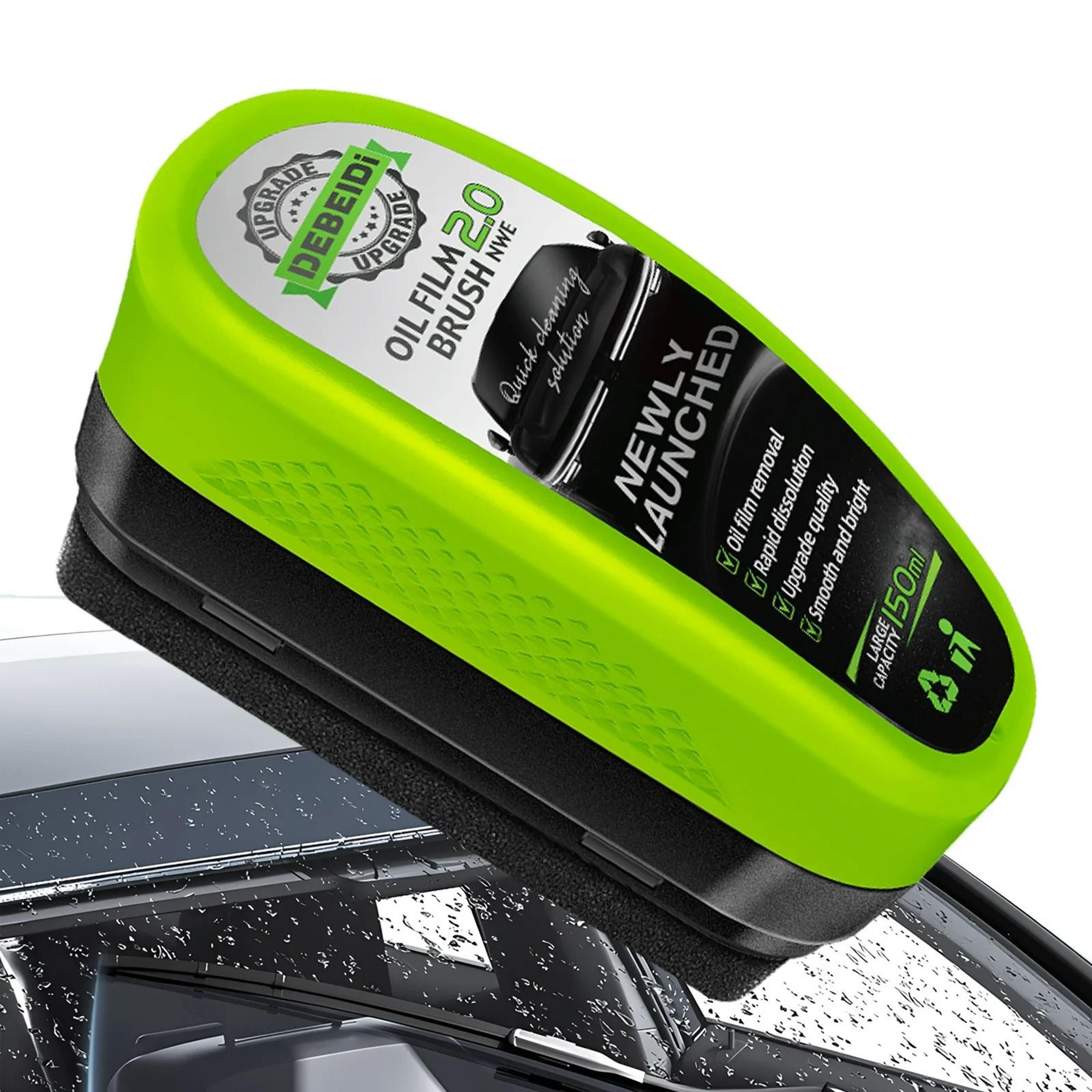 car glass oil film removal wipe & hydrophobic coating applicator