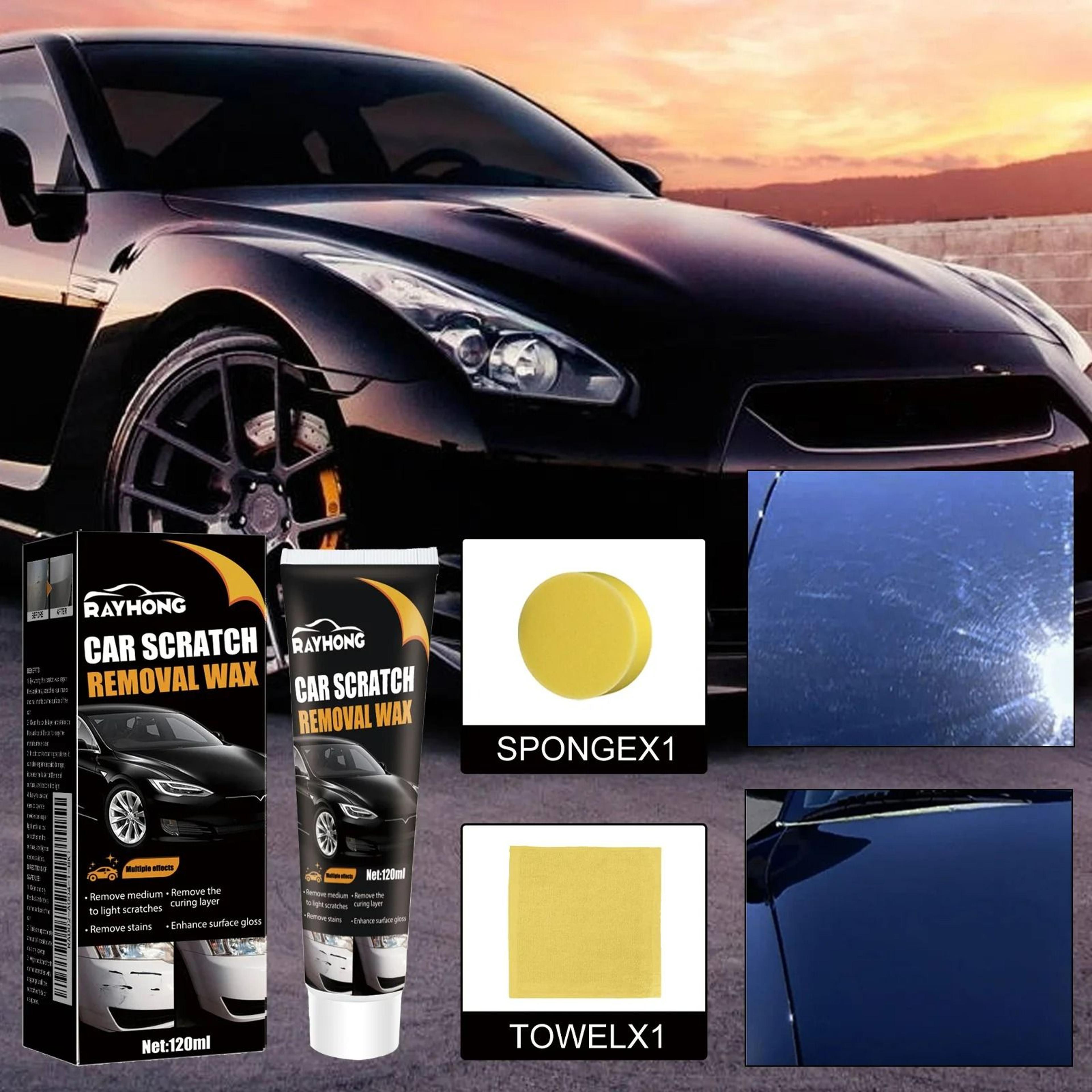 car paint scratch remover & auto body polishing compound paste kit