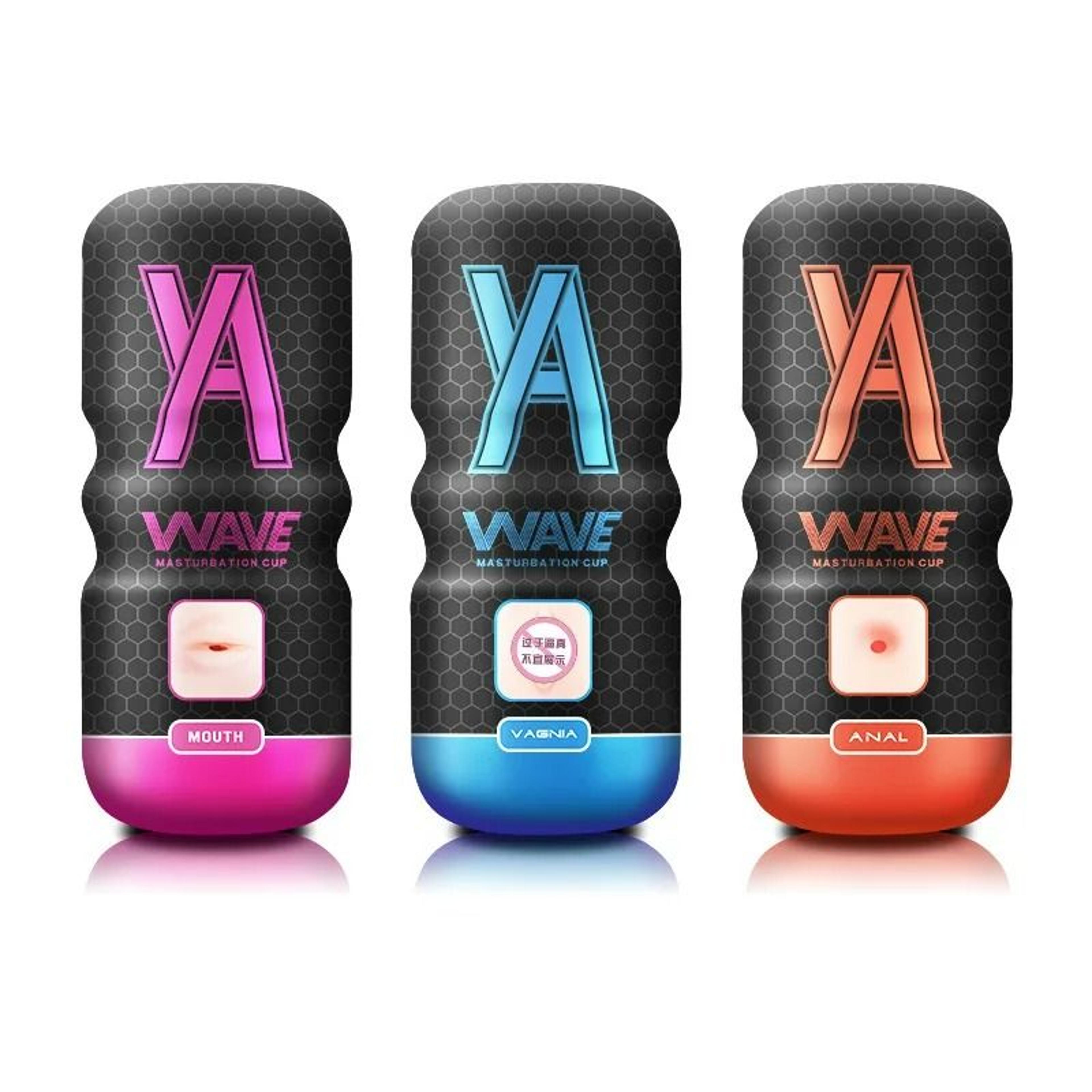 ergonomic silicone male masturbation & stroker cup