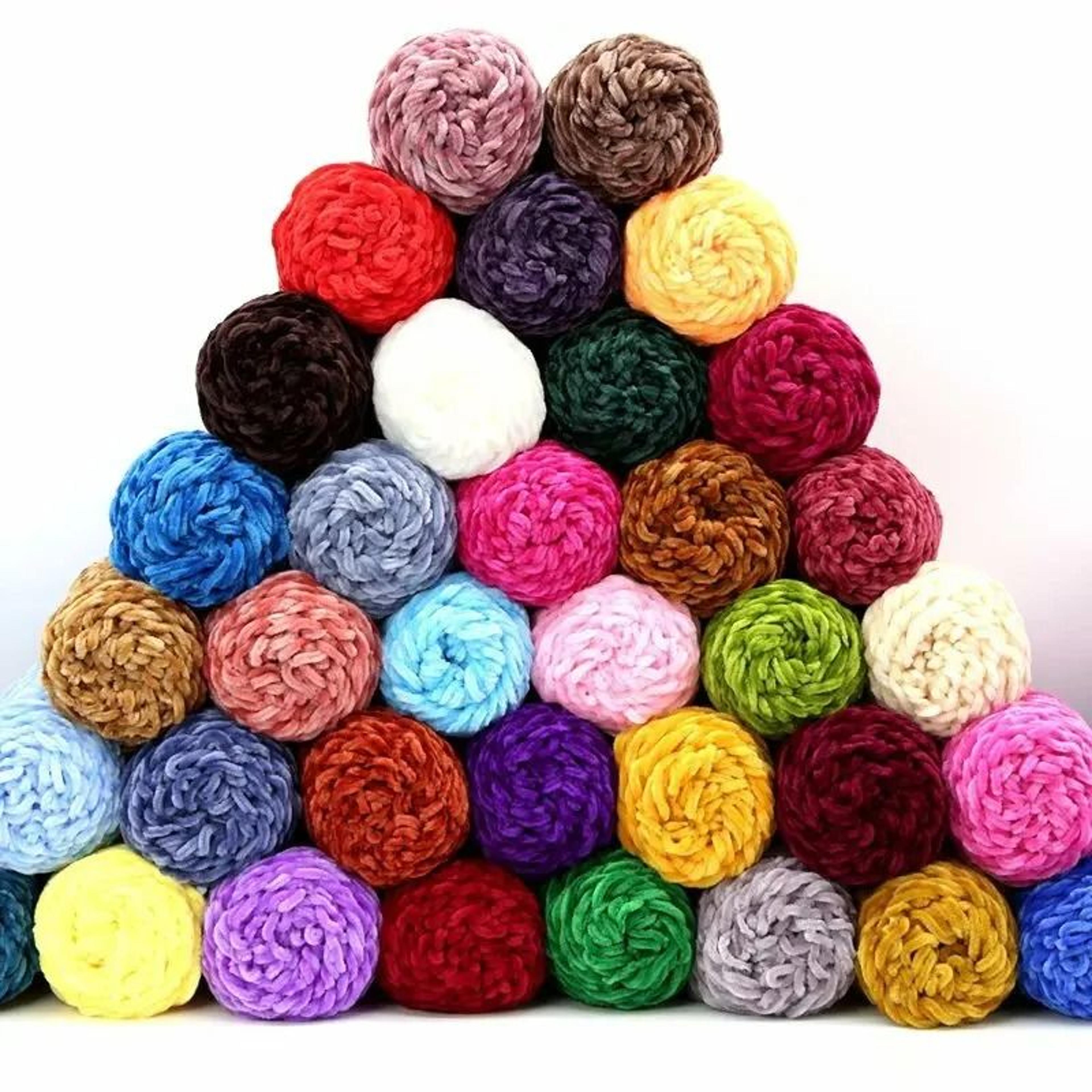 0.22 lb premium soft velvet amigurumi & crafting yarn