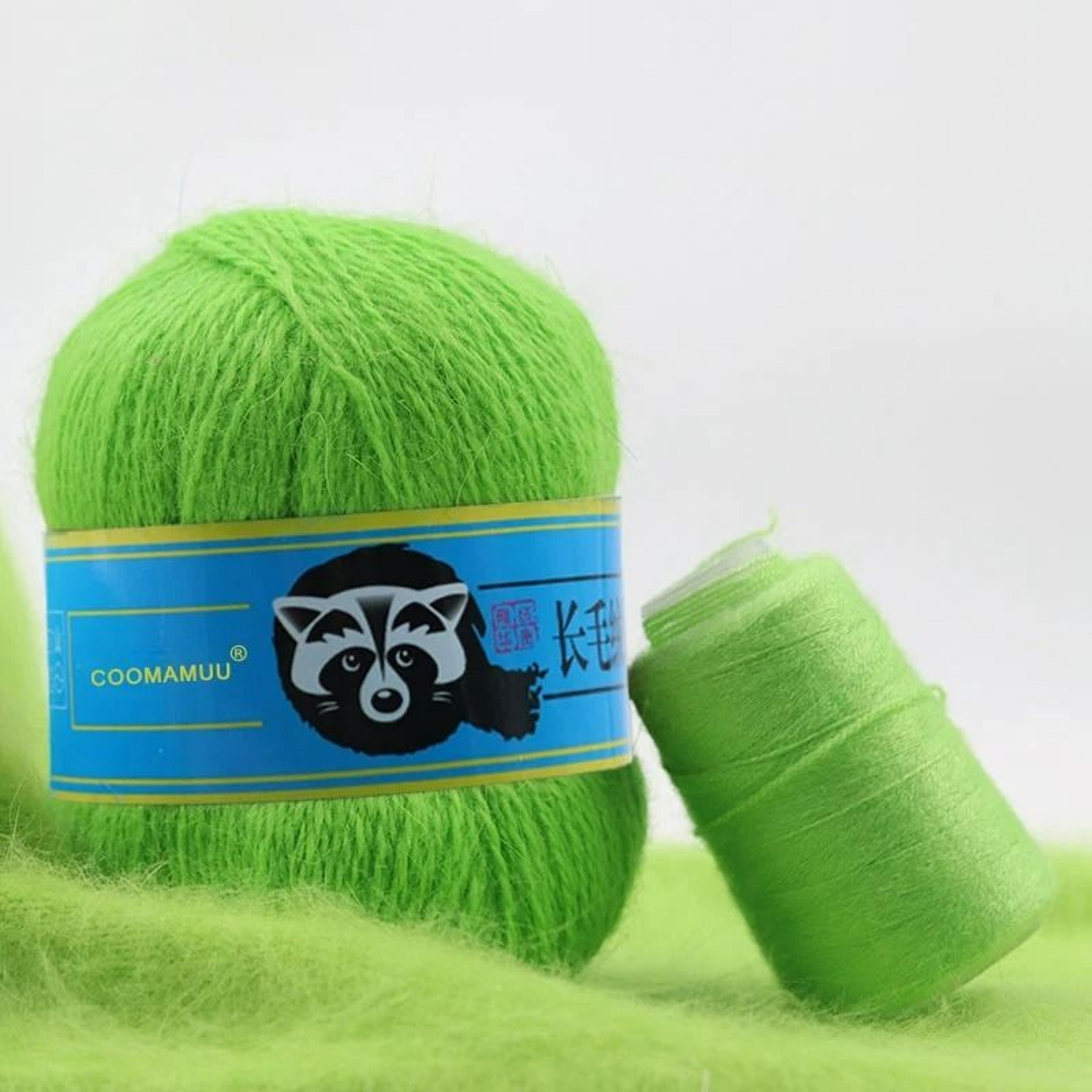 0.11 lb long plush mink cashmere & partner yarn set