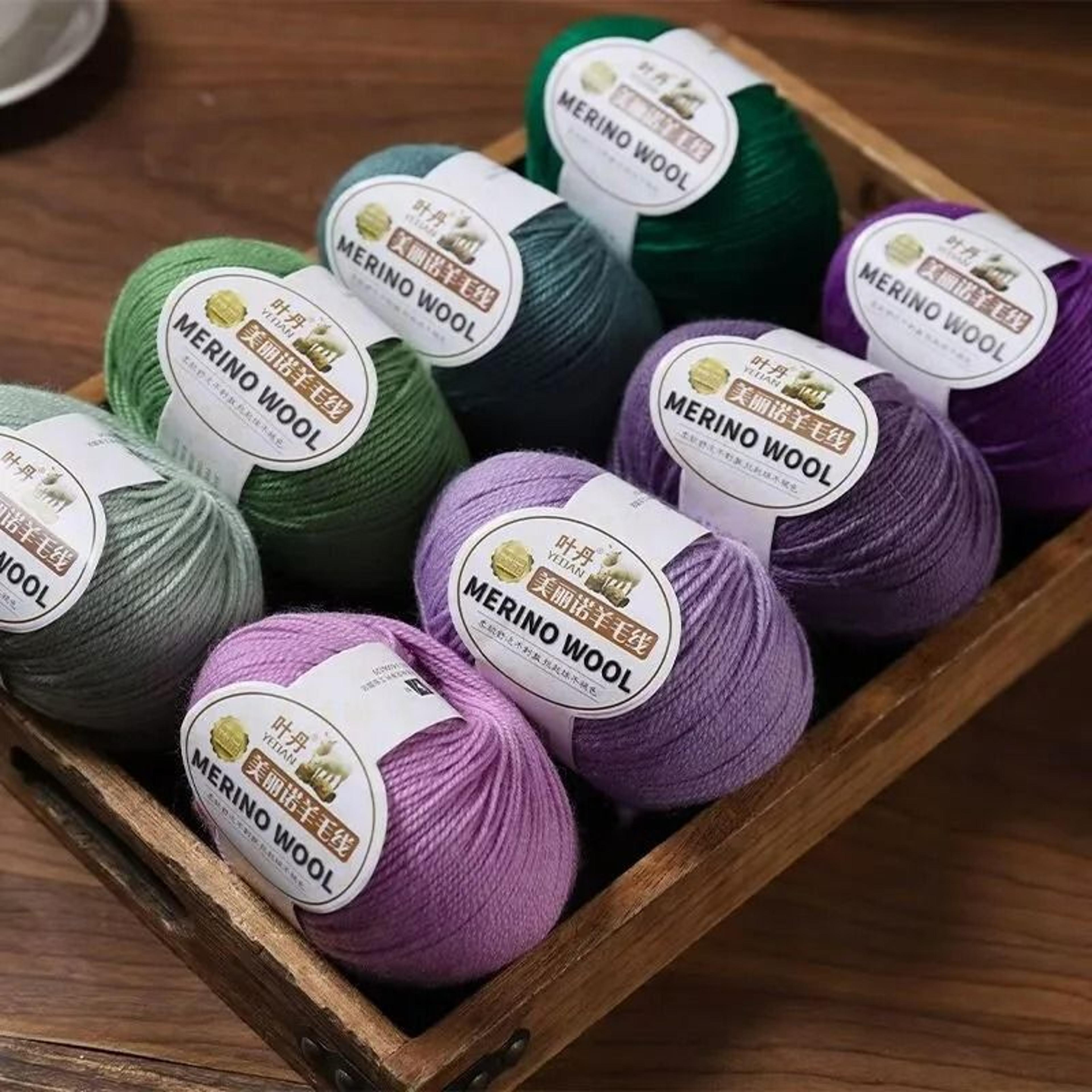 0.11 lb medium-fine alpaca wool yarn