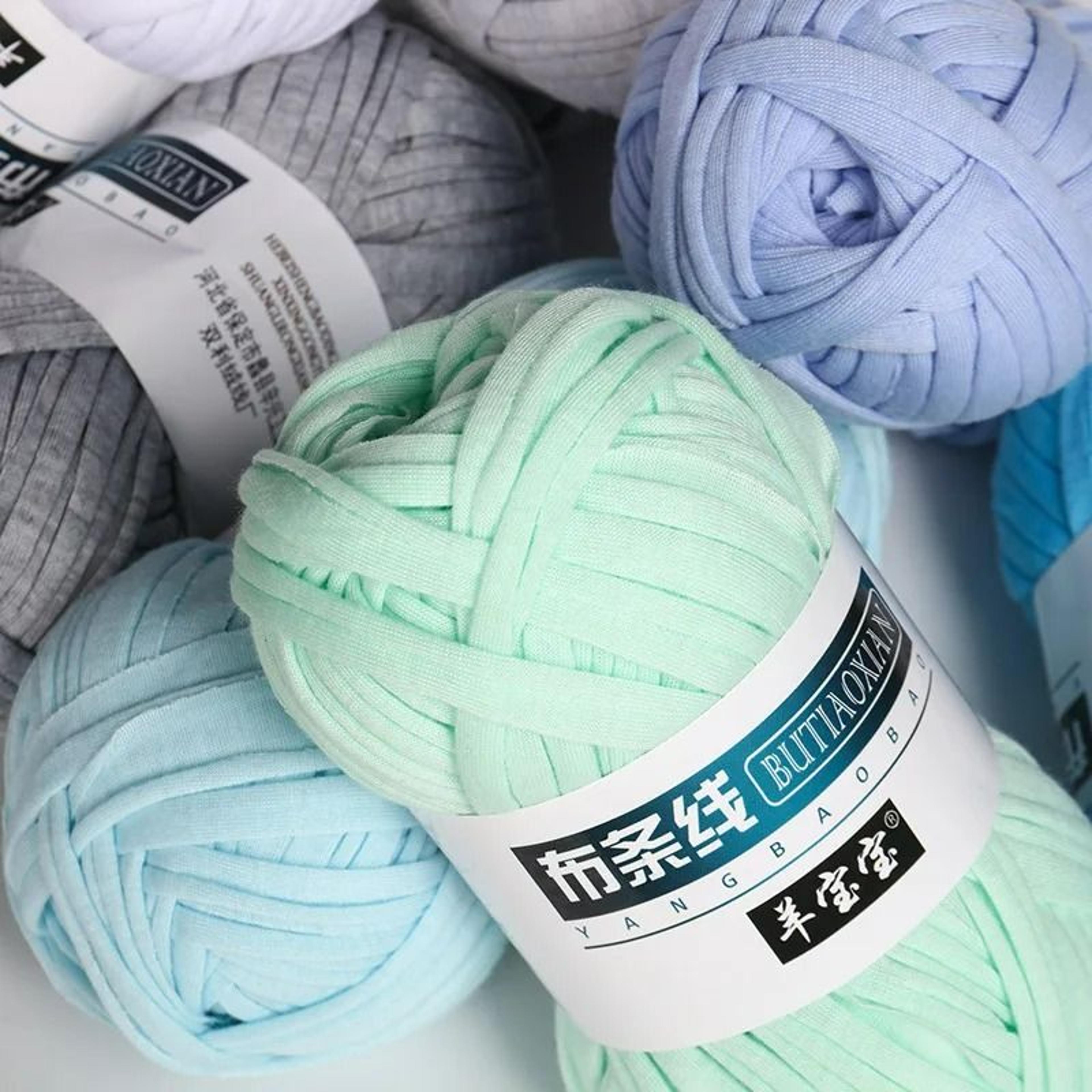 0.22 lb t-shirt fabric ribbon yarn