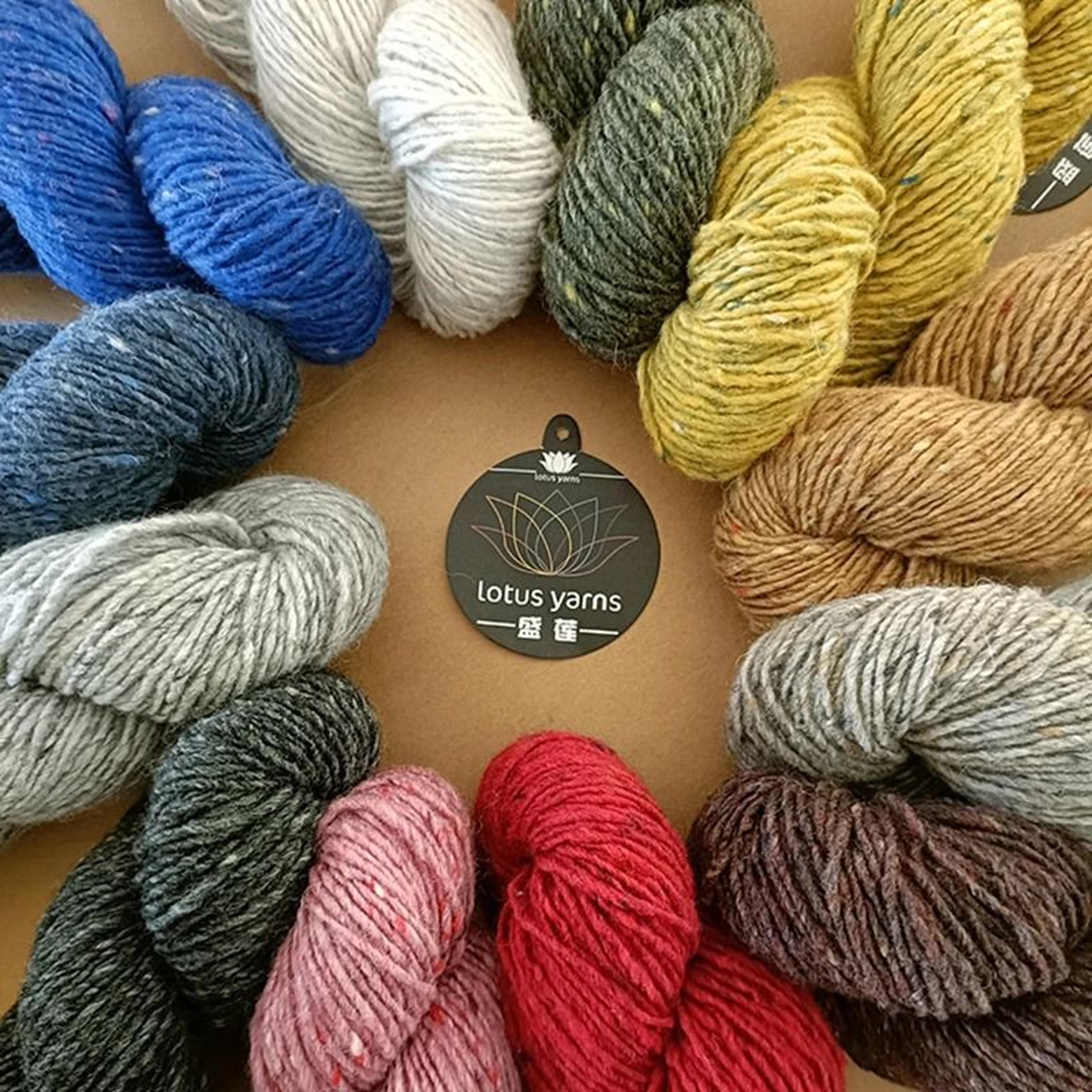 premium alpaca tweed knitting yarn for diy hand crafting