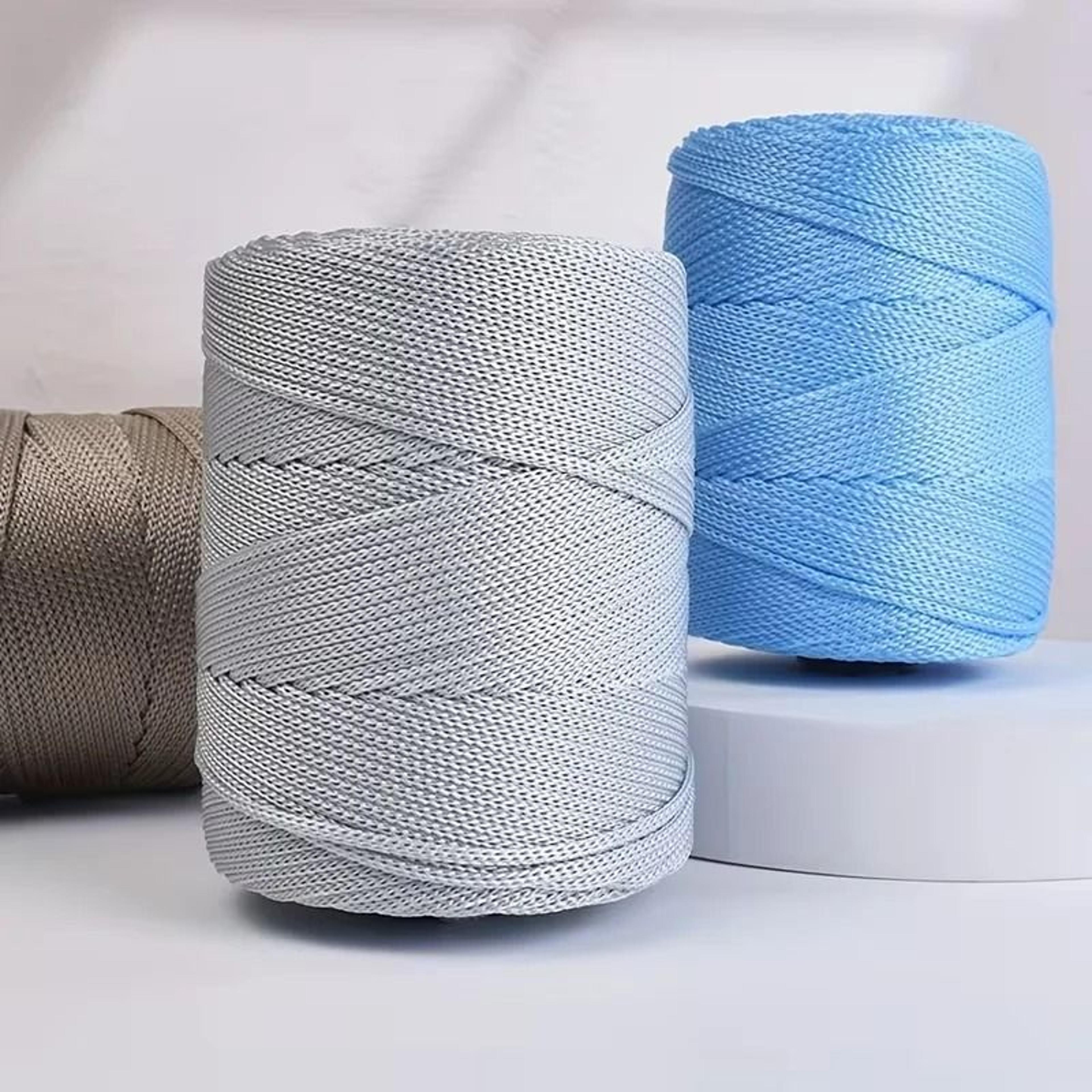 hollow ice silk yarn for summer crochet bags, hats & diy crafts