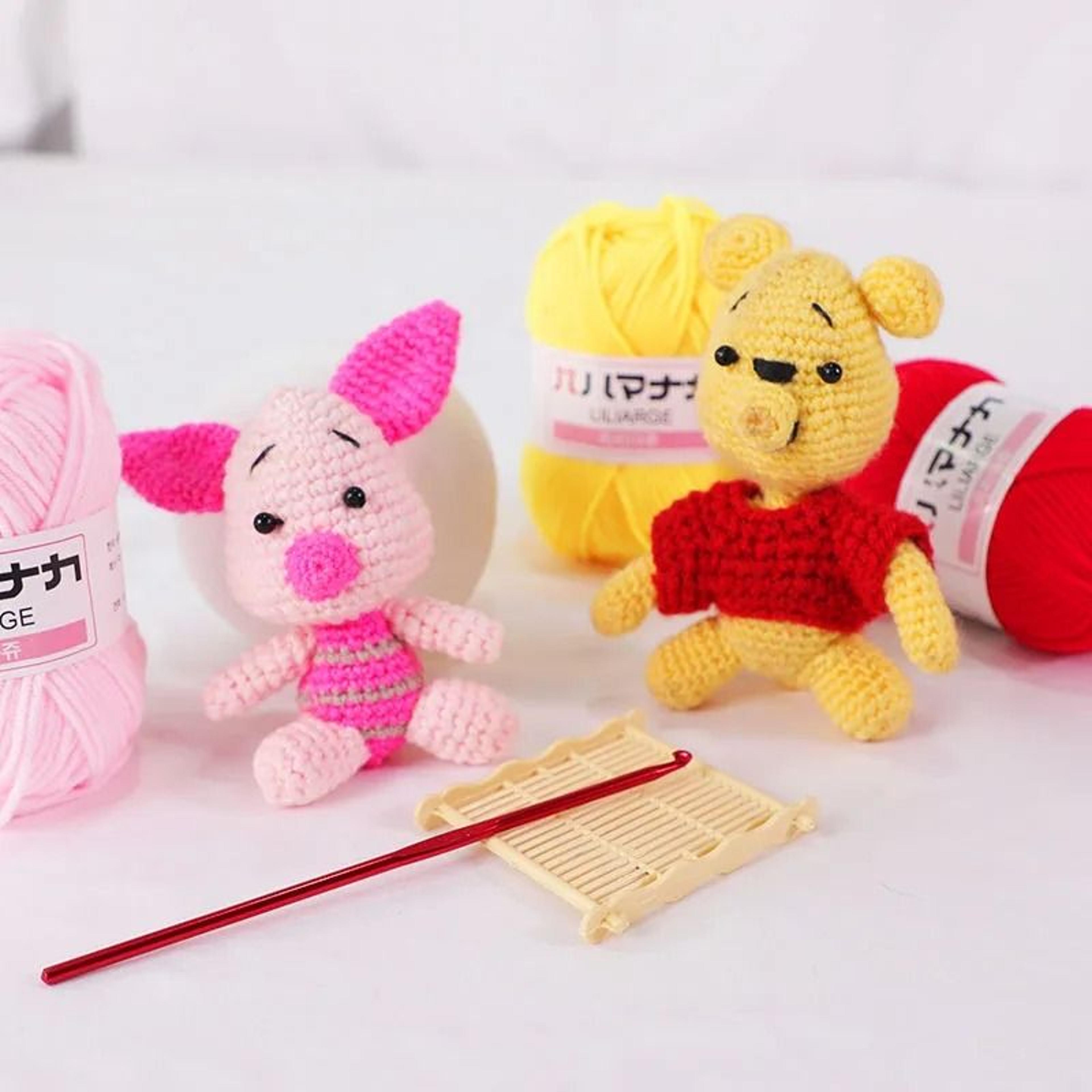 4-ply milk cotton yarn 4-pack for amigurumi, scarves & diy crafts