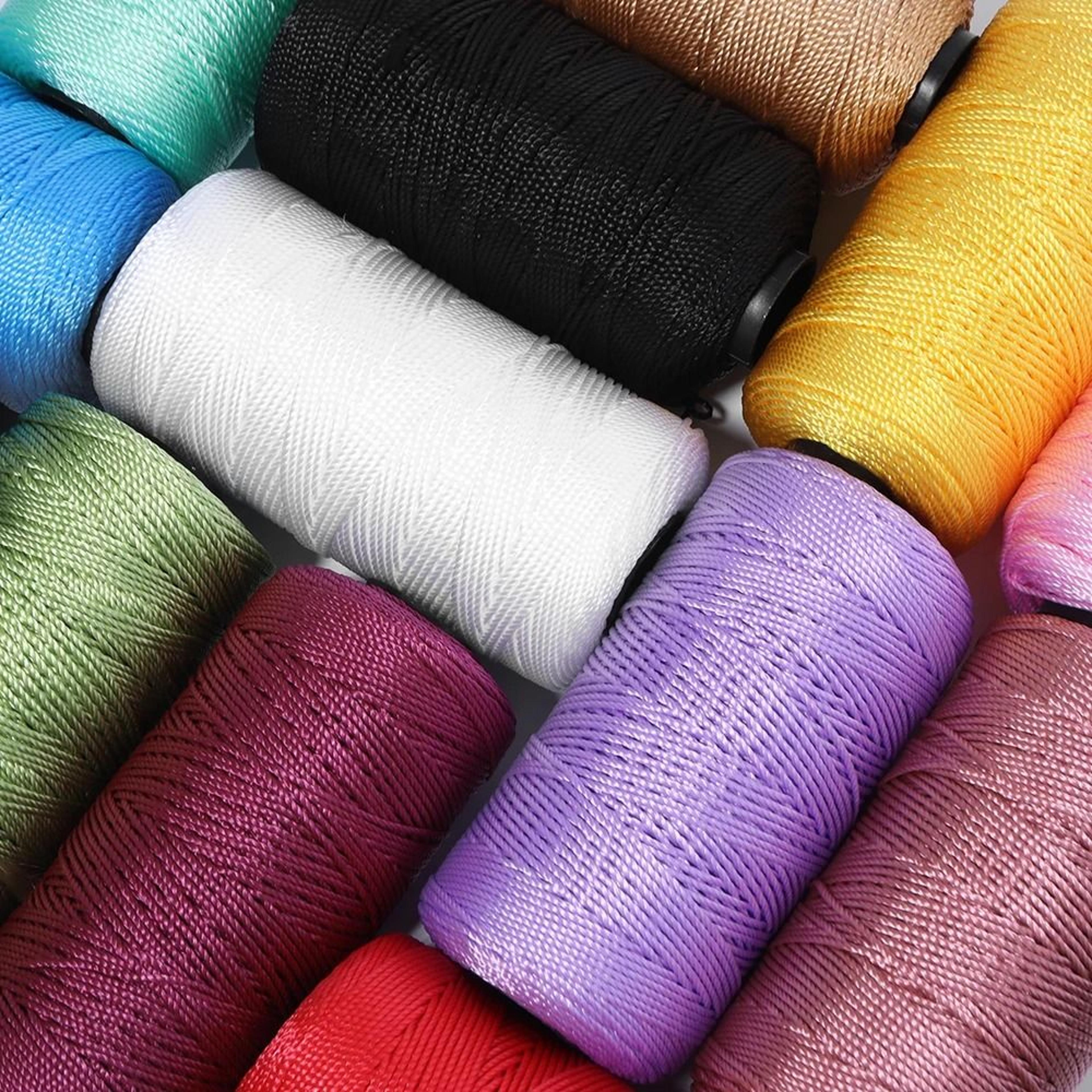 1.5mm ice cotton silk thread (218 yd) for crochet bags, hats & shoes