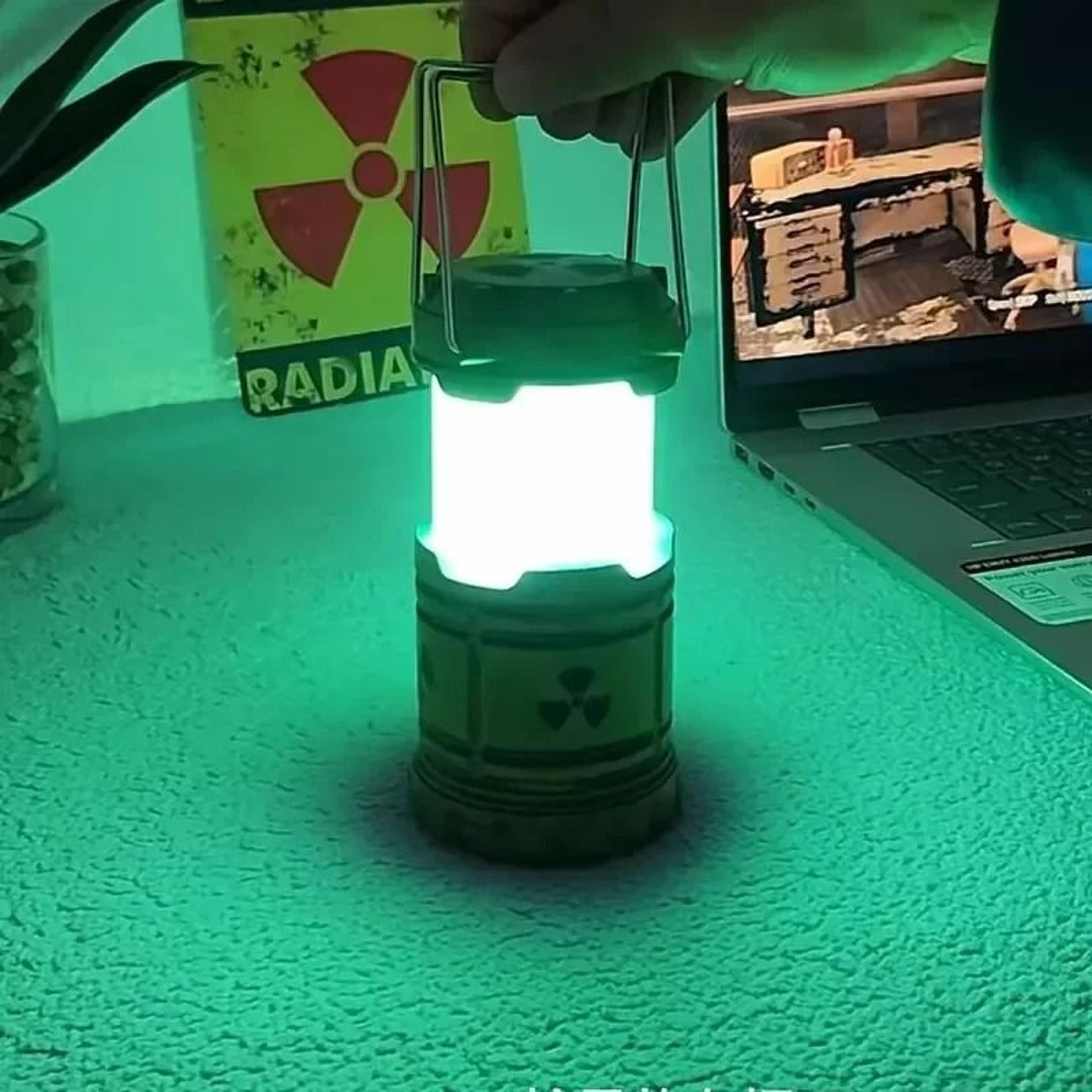 elite mini simulation nuclear reactor lantern & night lamp