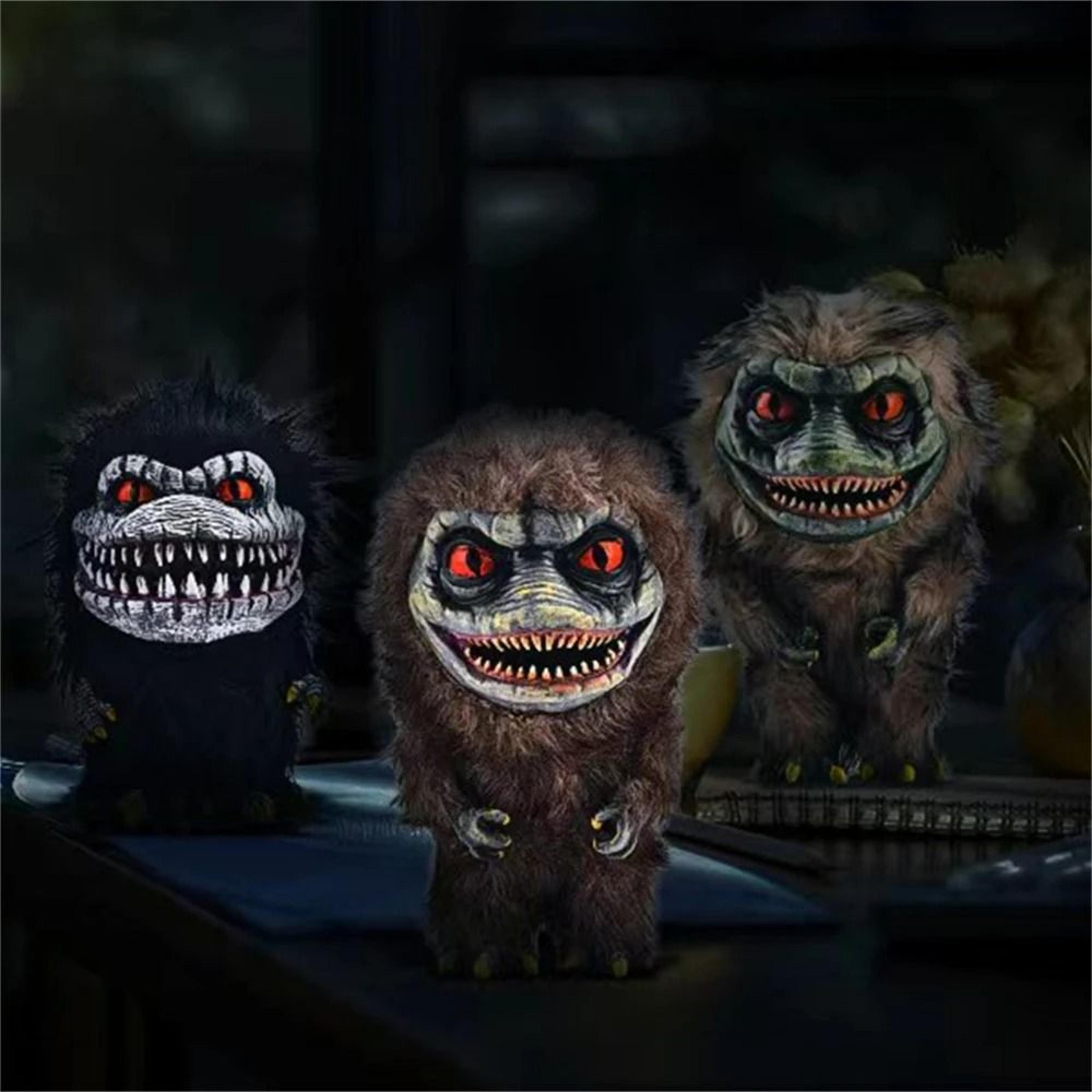 alien monster creepy plush doll prop