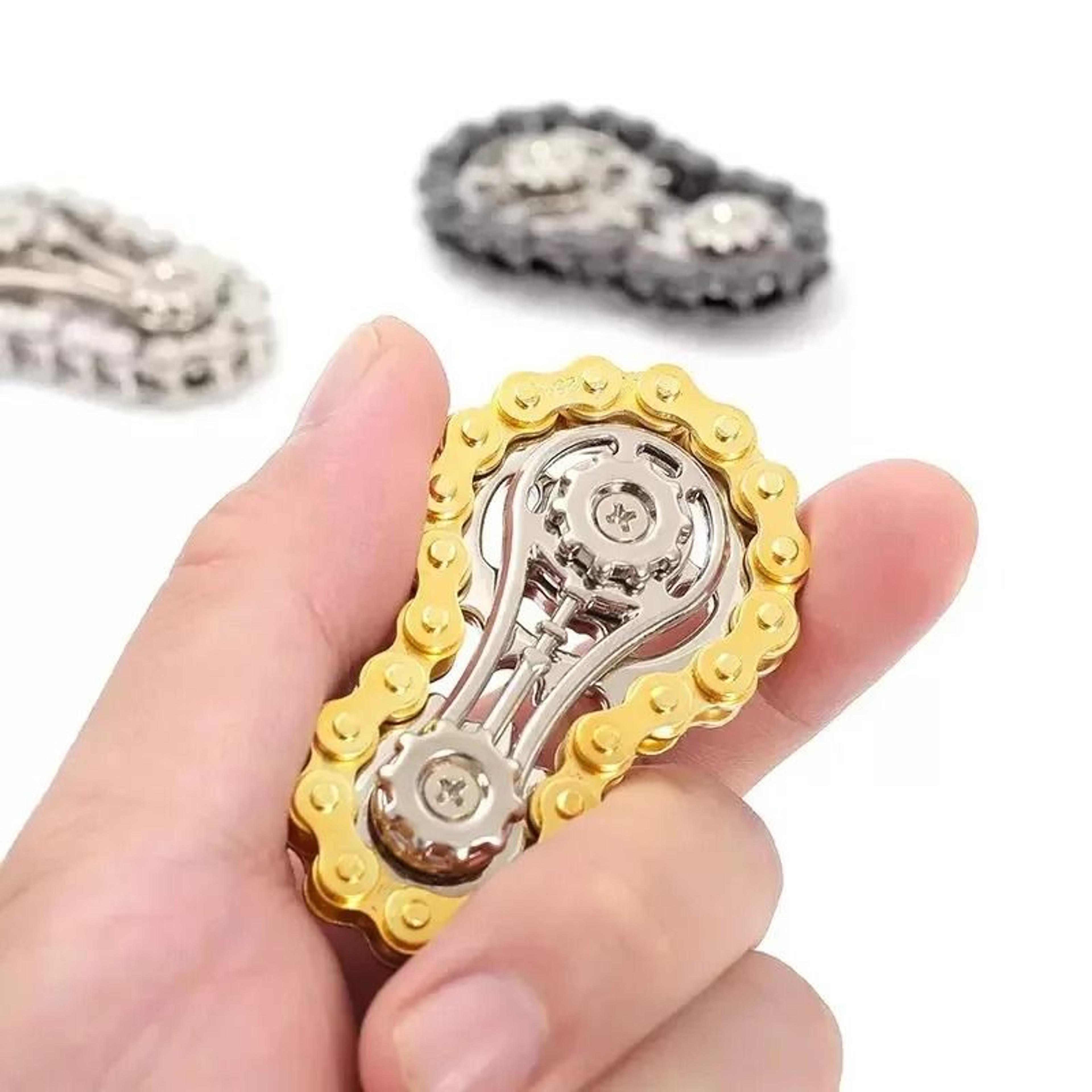 metal gear fidget spinner desk toy