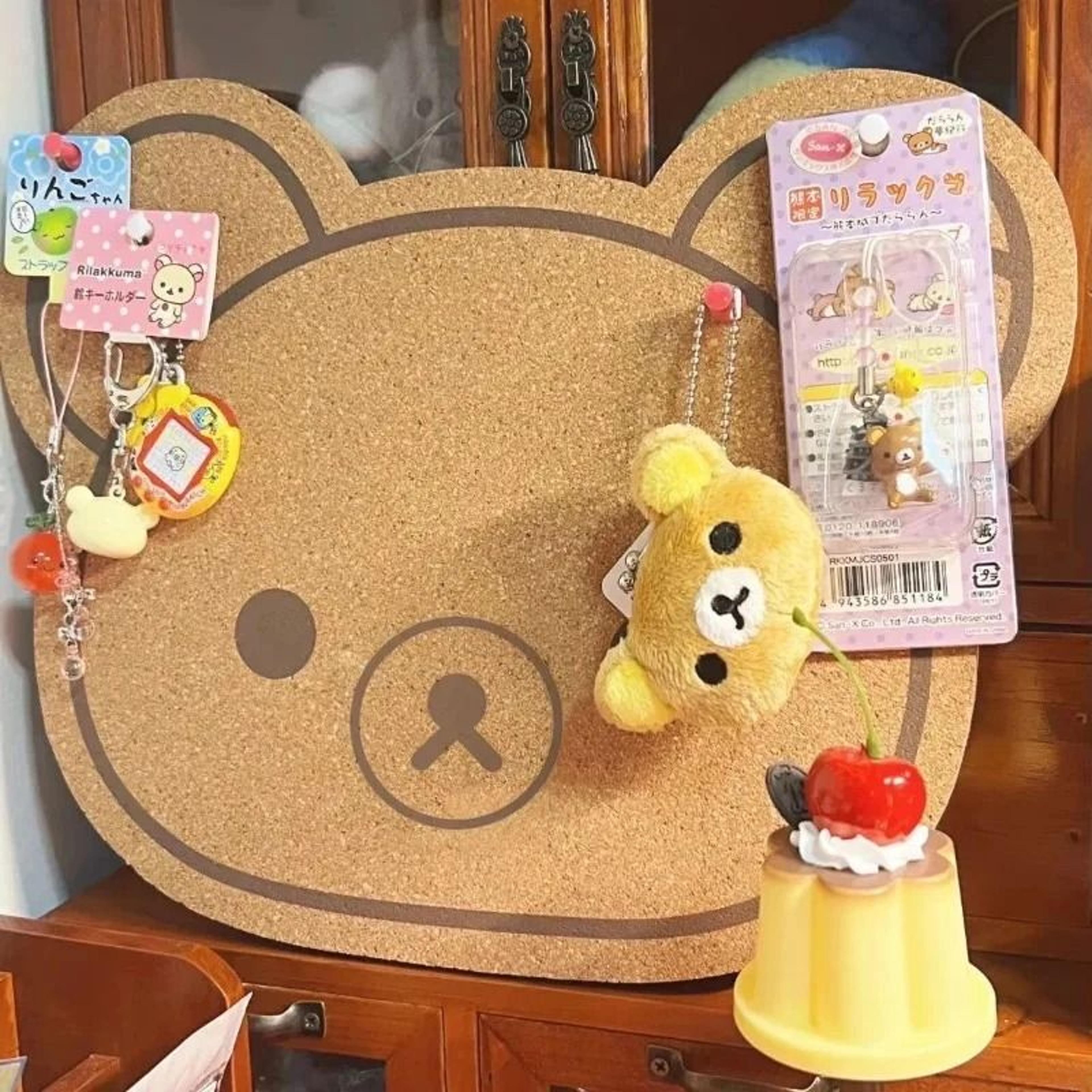 cartoon felt board bear wall decor