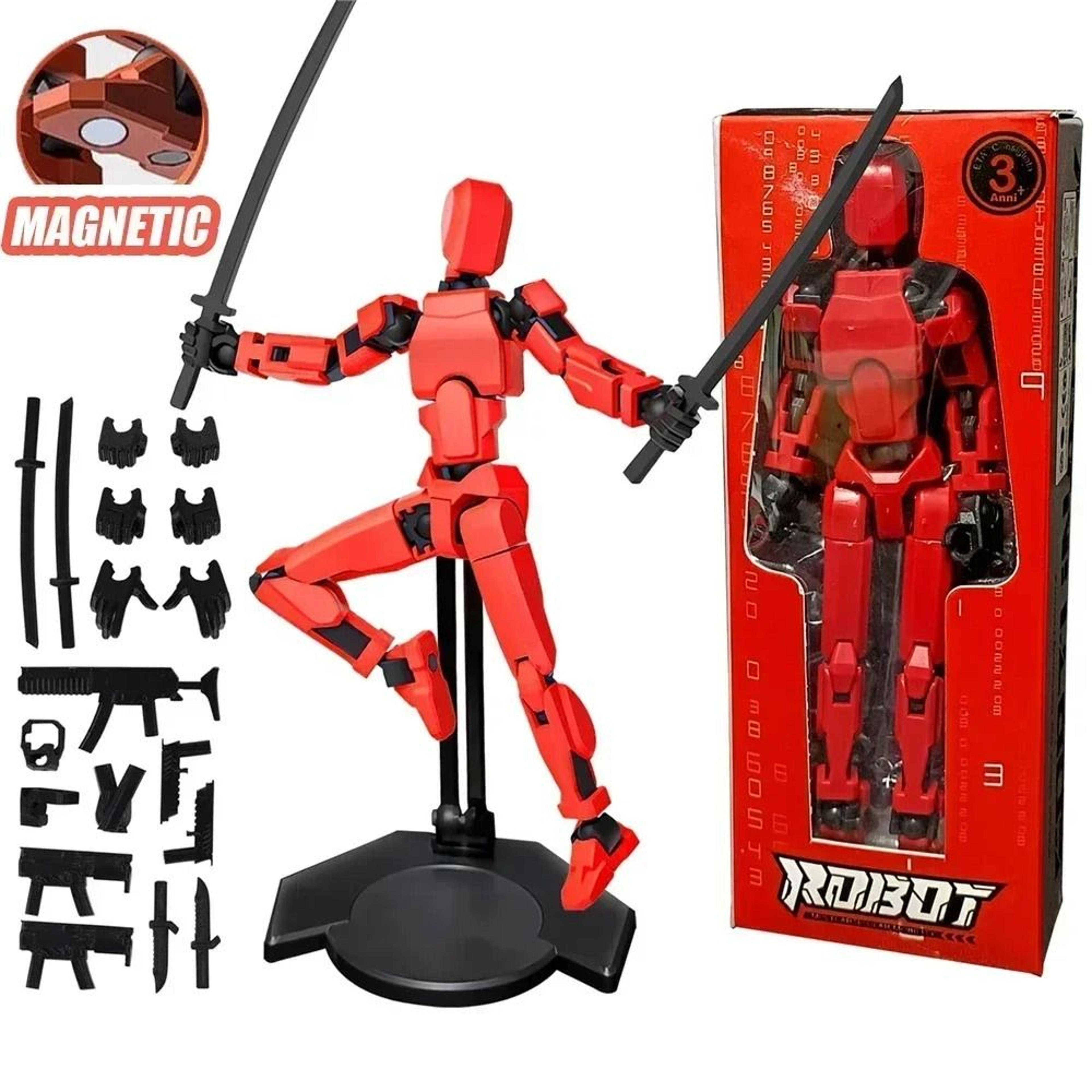 13-joint movable nova robot action figure