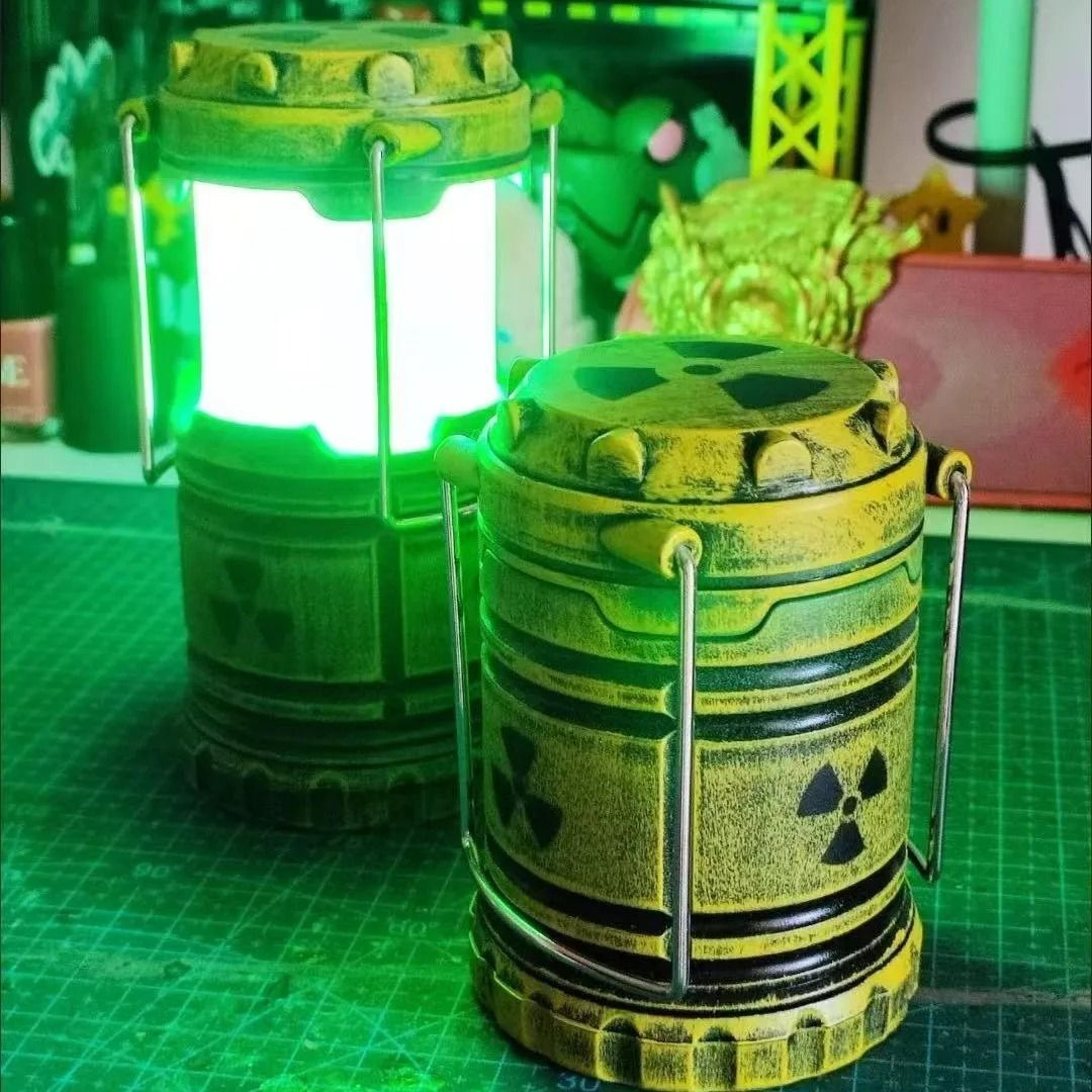 mini nuclear reactor night light