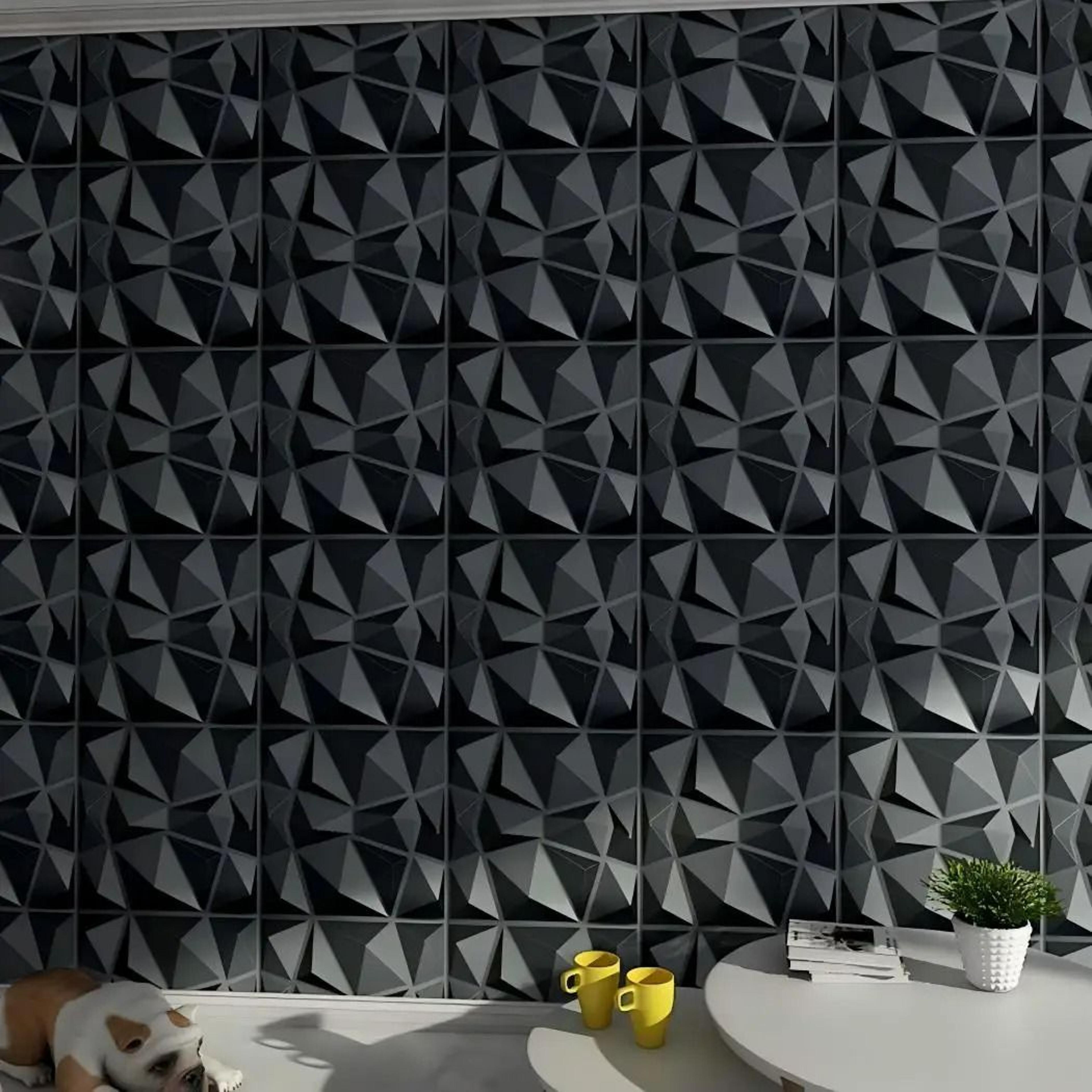 20-piece 3d decorative wall panel set