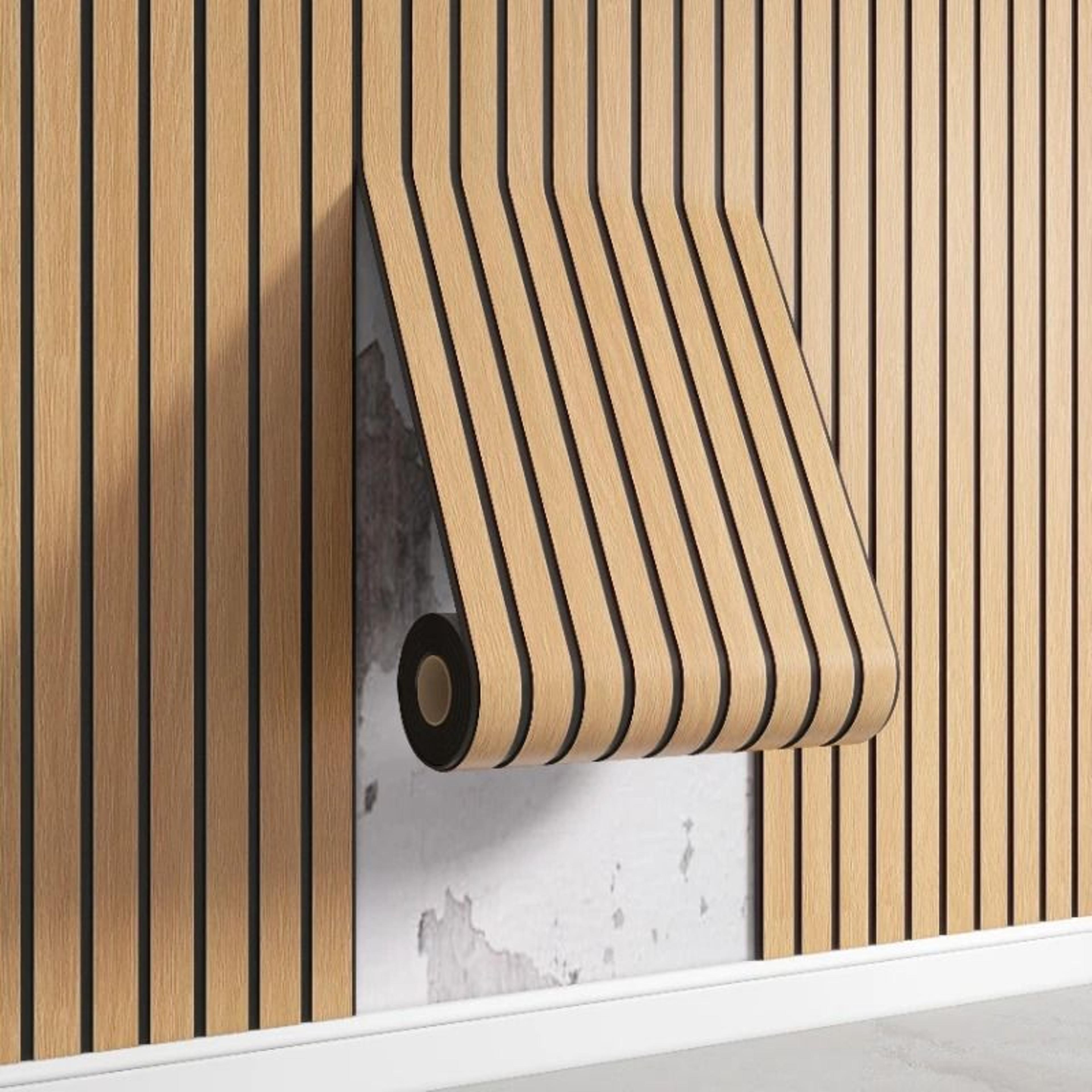 self-adhesive 3d stereo concave-convex grille wall panel roll