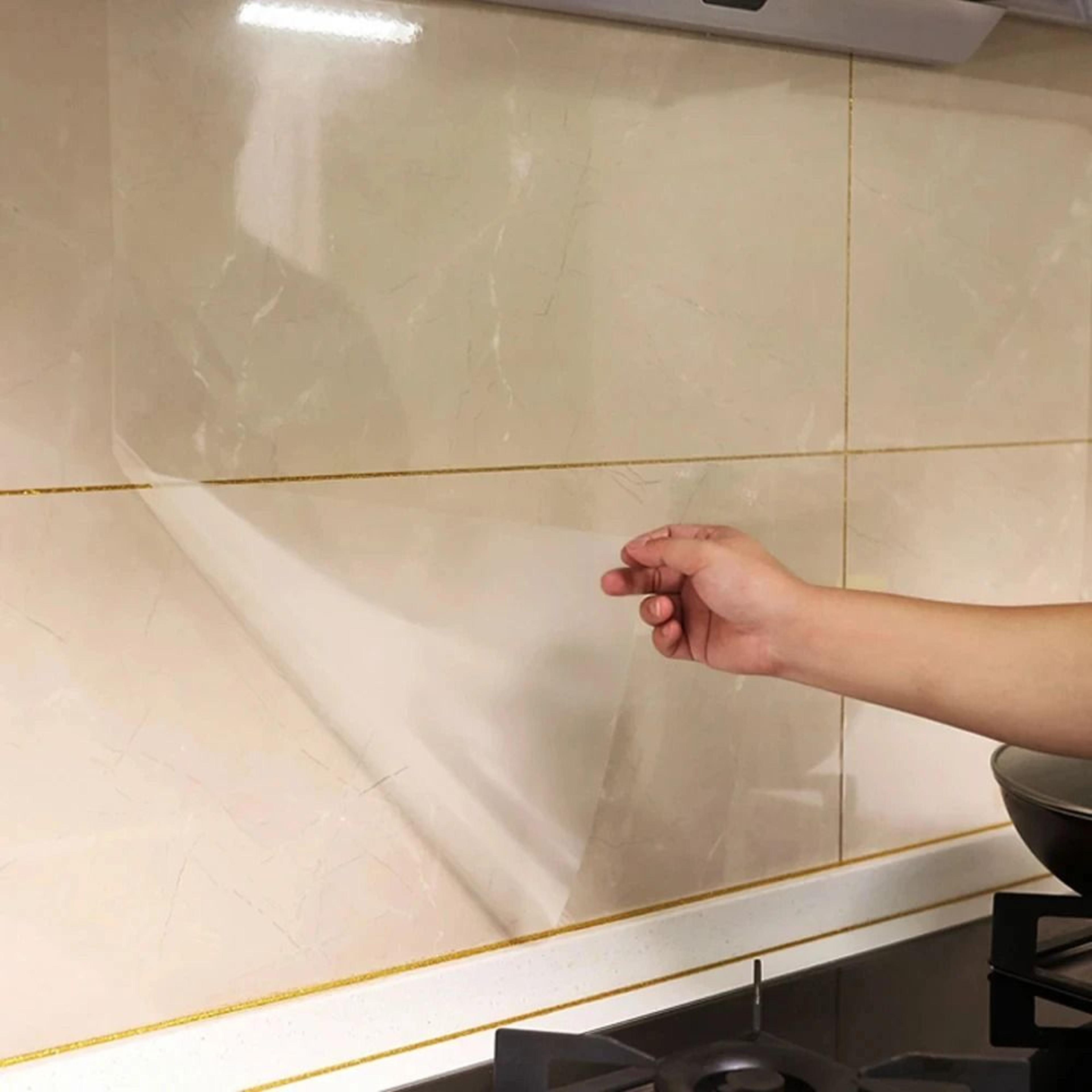 transparent electrostatic protective film wall sticker
