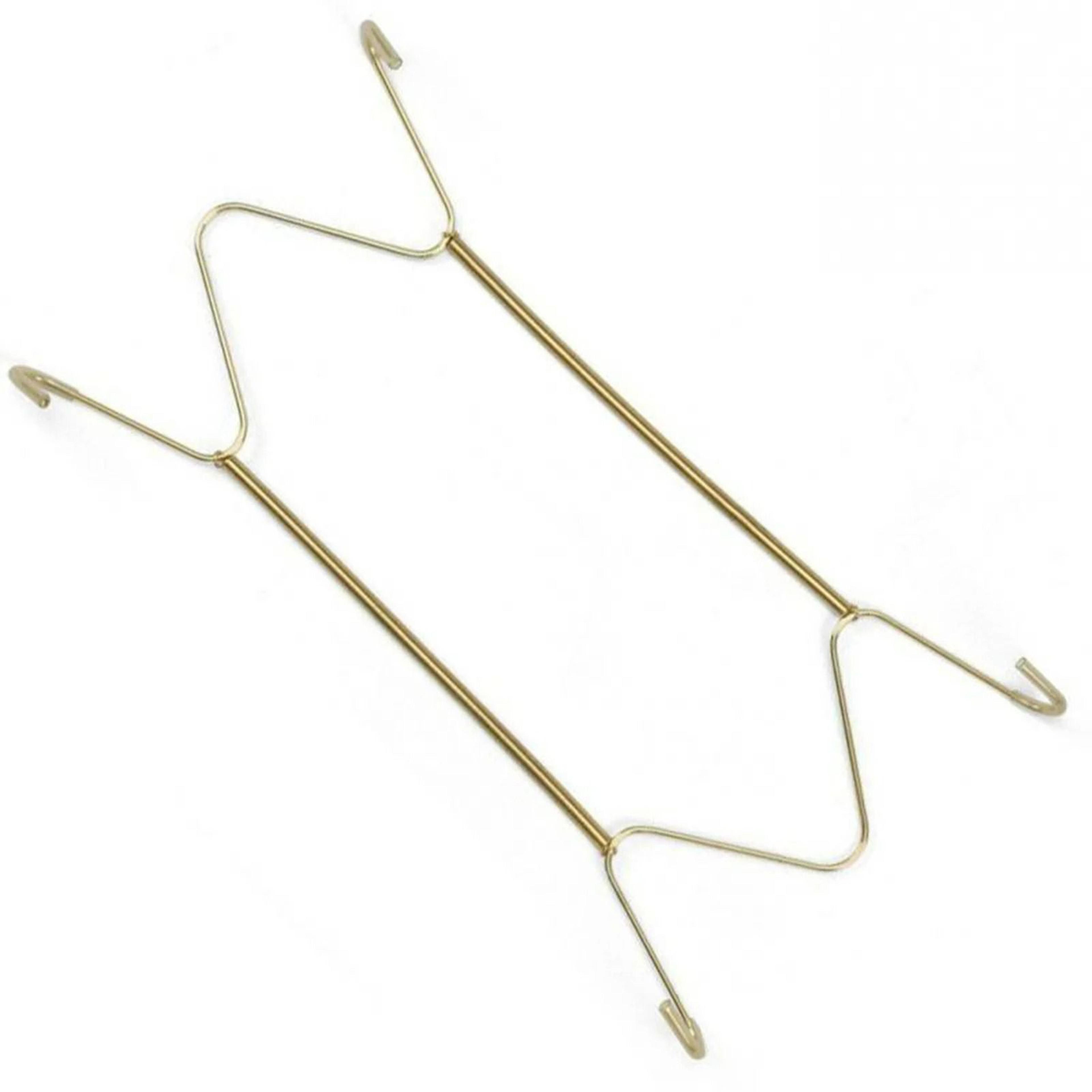 4-piece invisible wire plate hanger & wall hook set