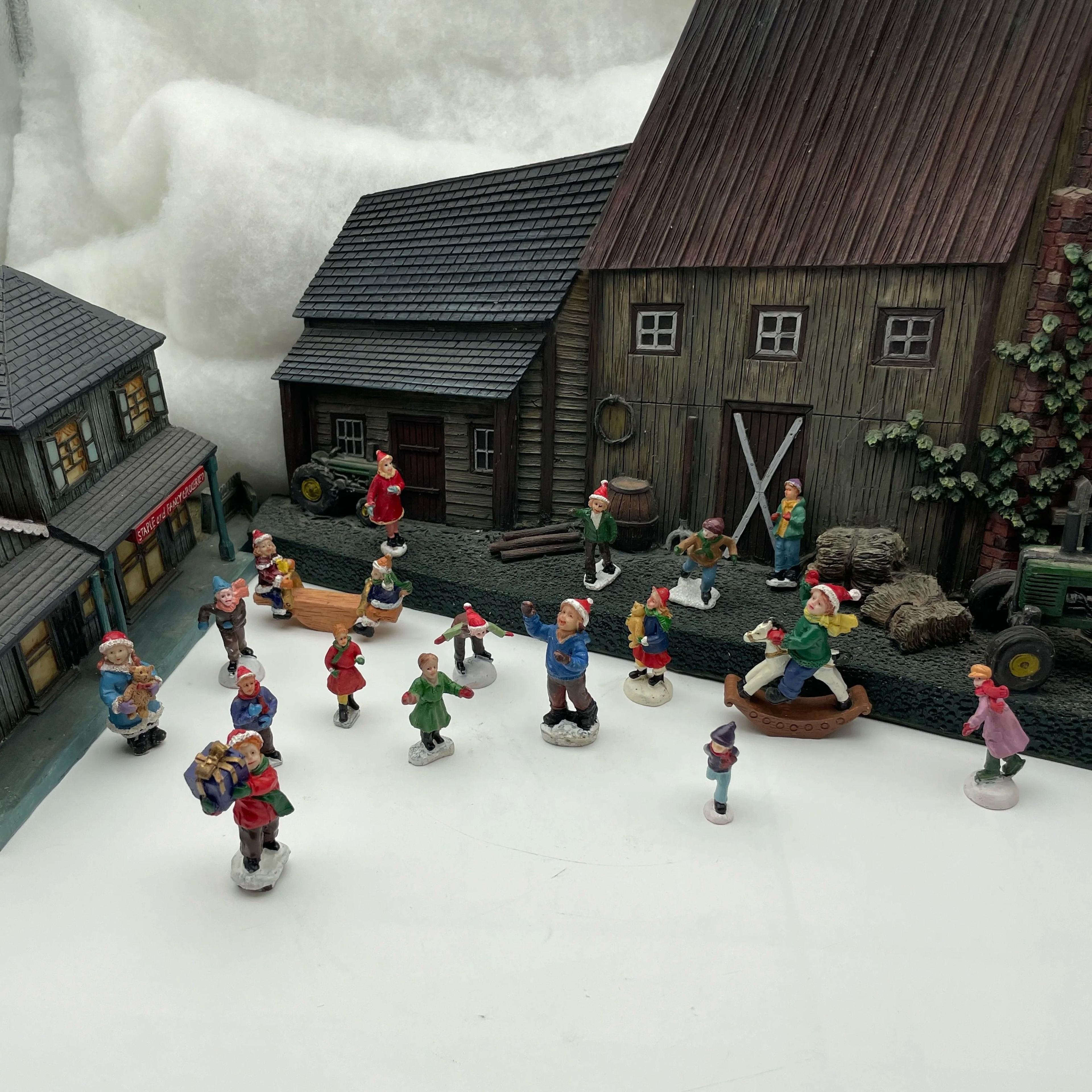miniature doll figures for gardening, bonsai & sand table decor