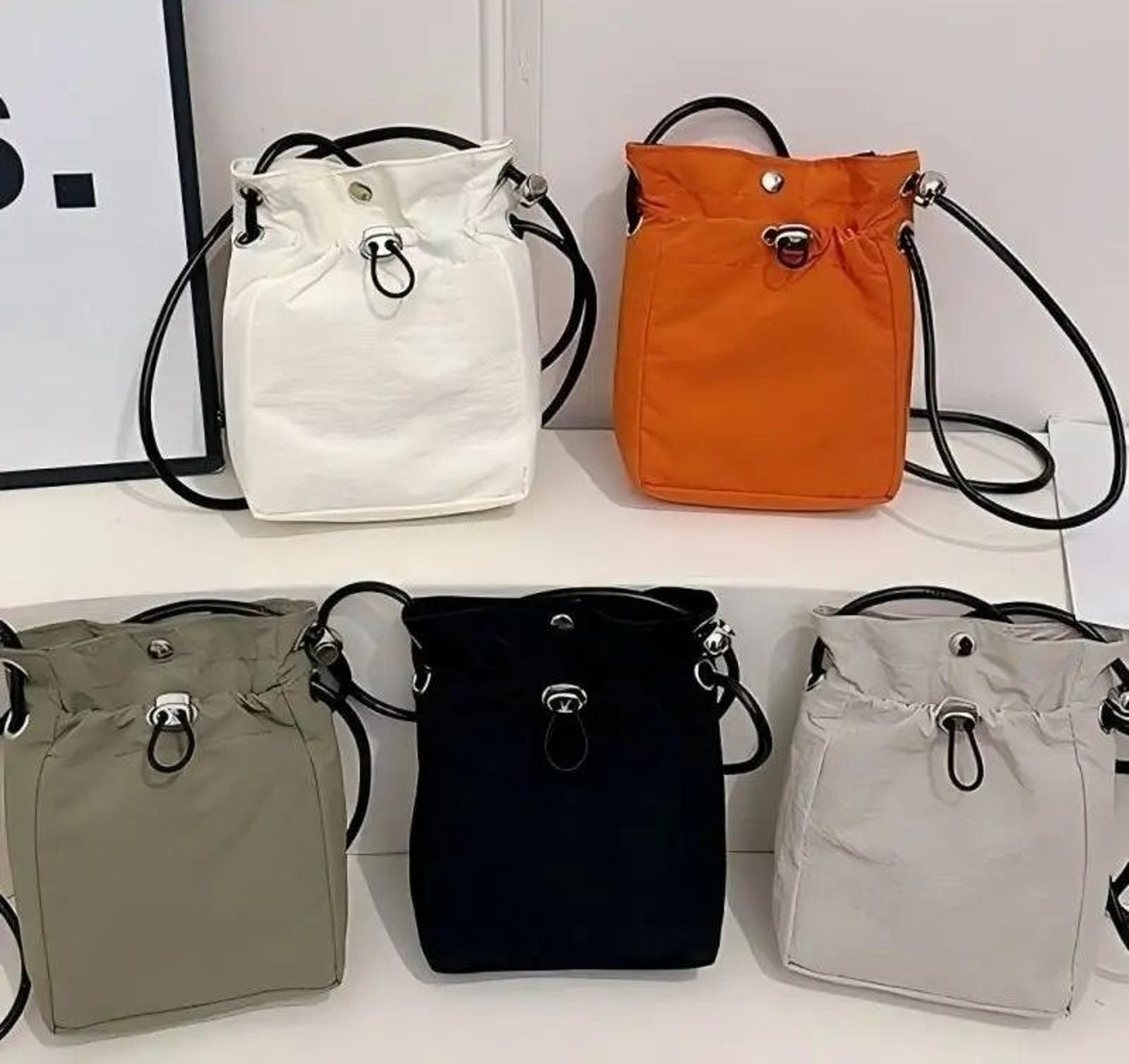 soft mini nylon crossbody phone bag and wallet