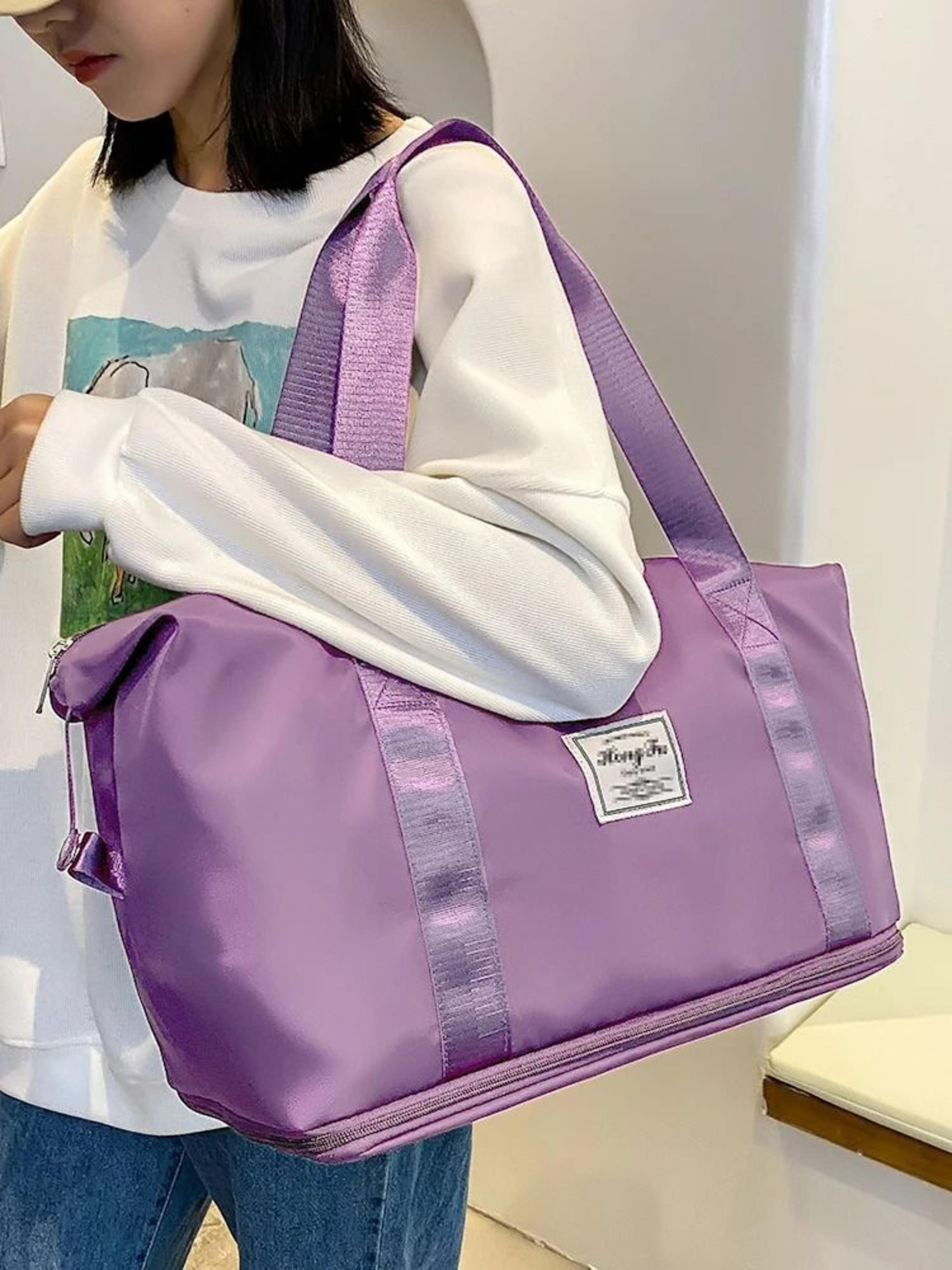 waterproof nylon travel gym duffle bag