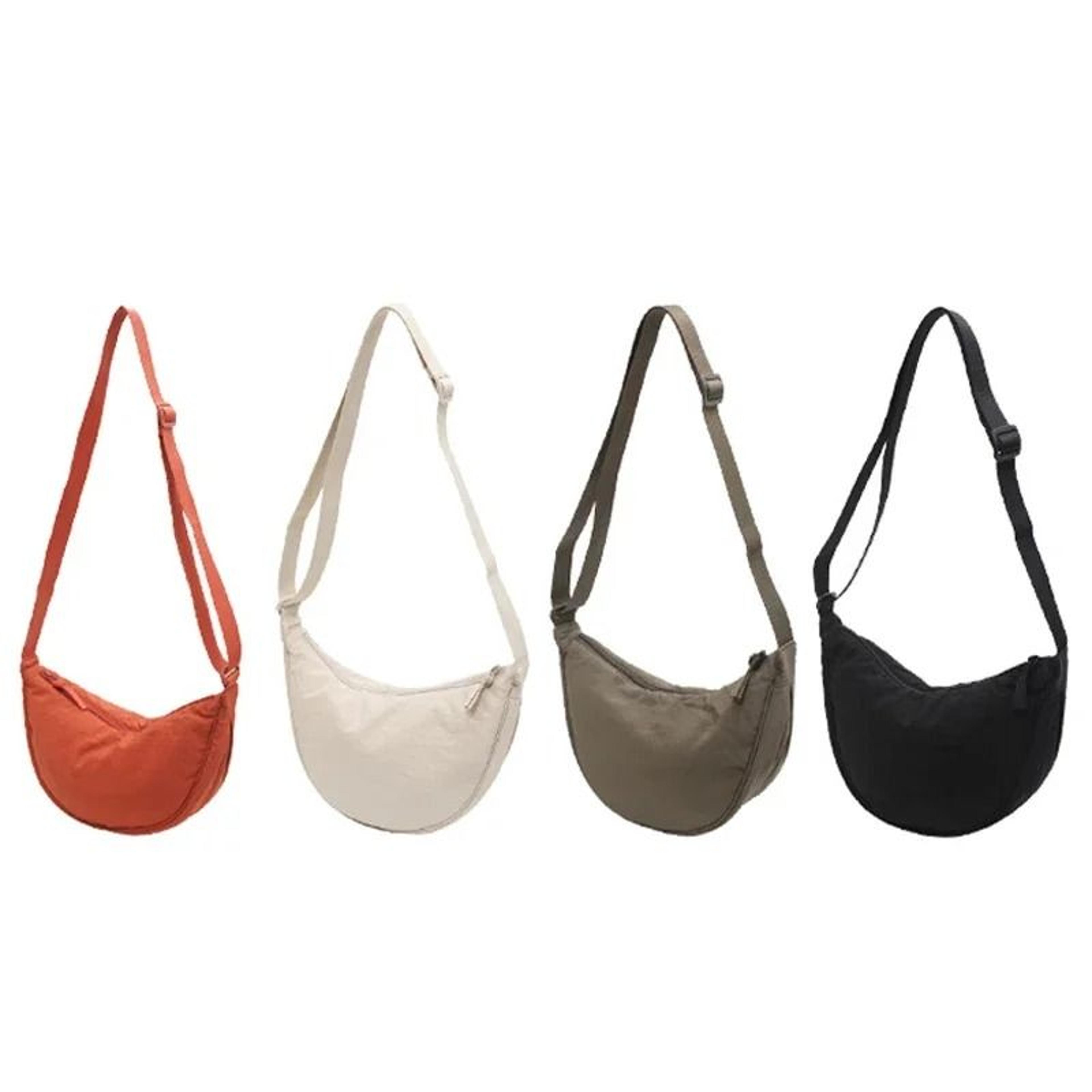 casual large-capacity nylon dumpling shoulder bag