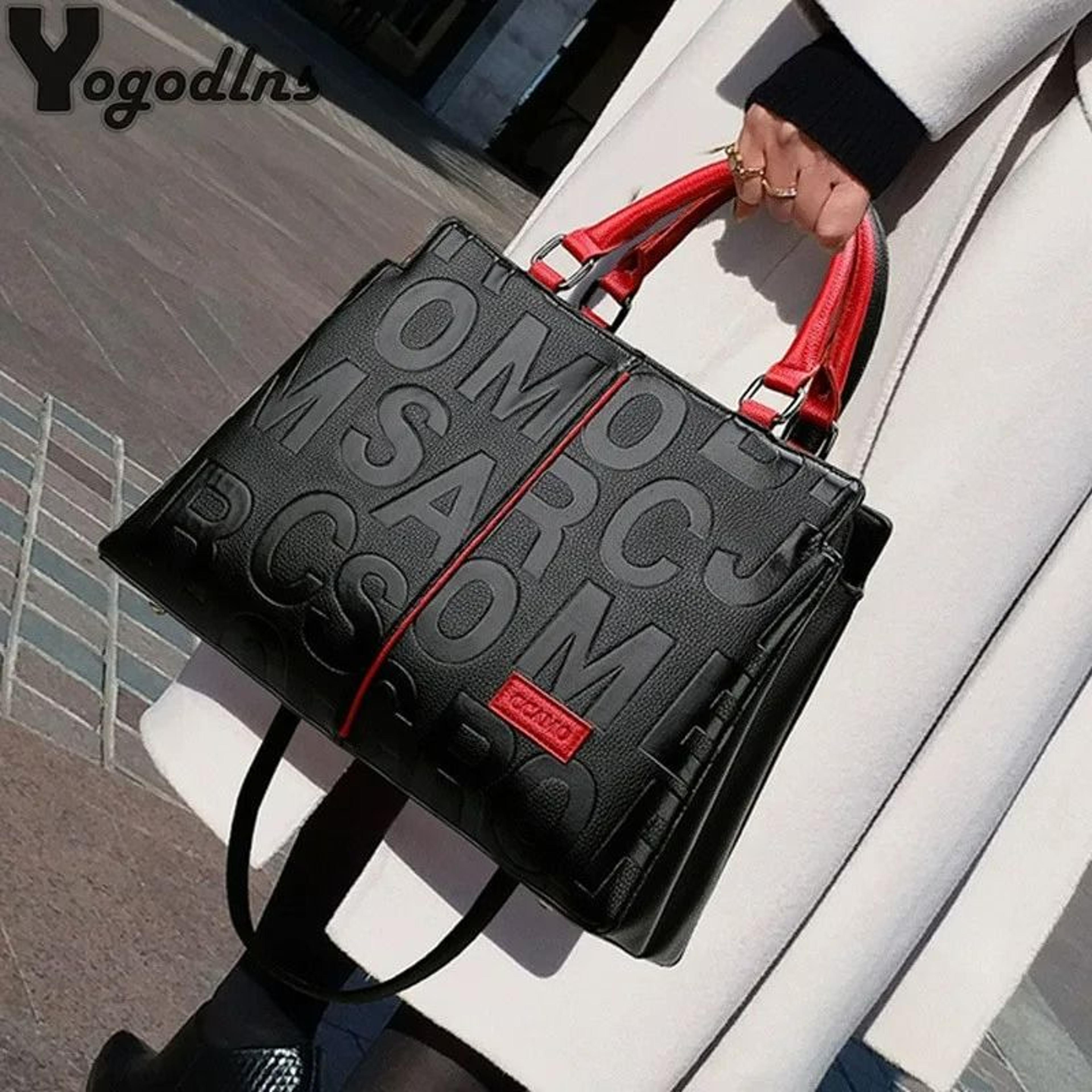 women's casual pu leather large-capacity crossbody tote