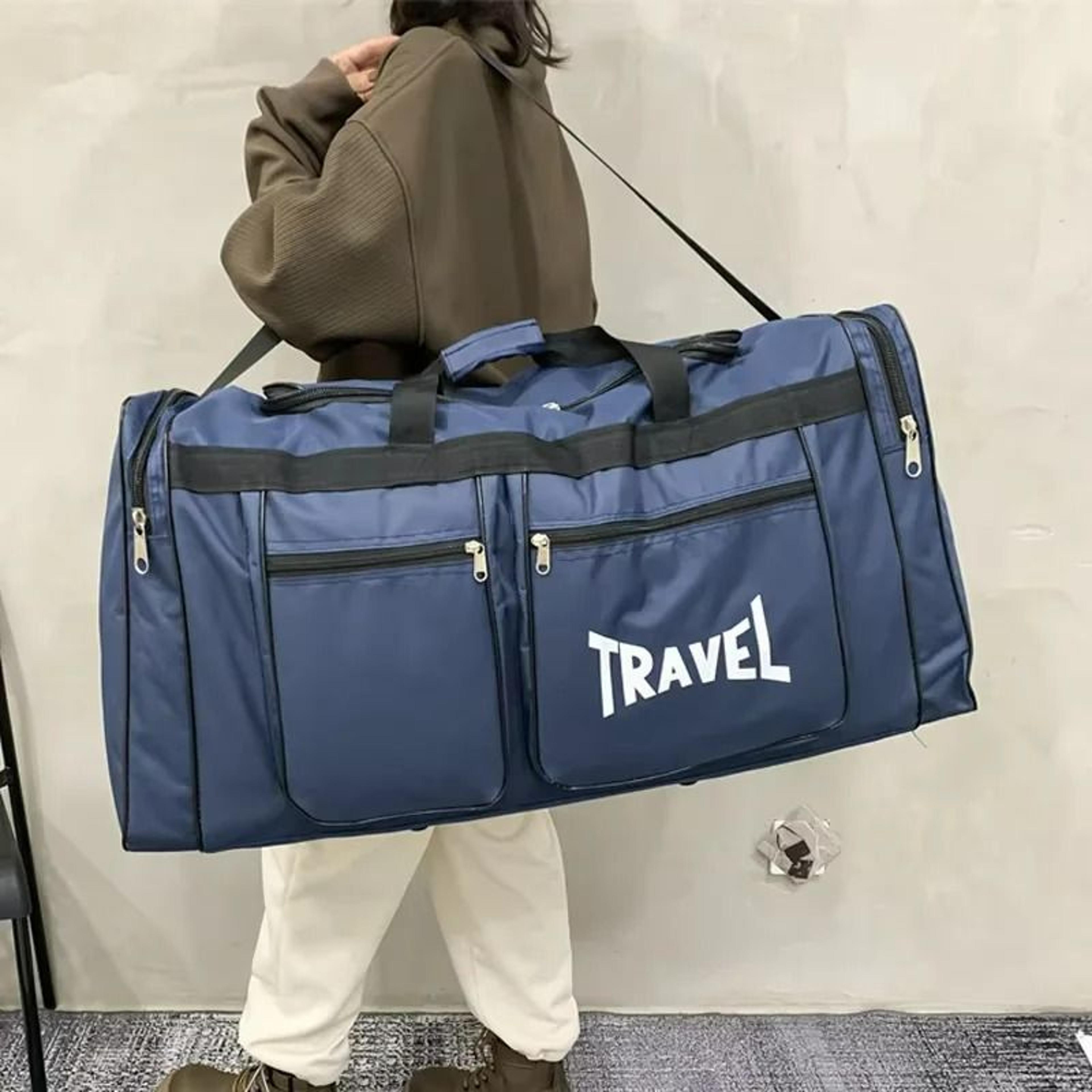 foldable large-capacity travel duffel bag