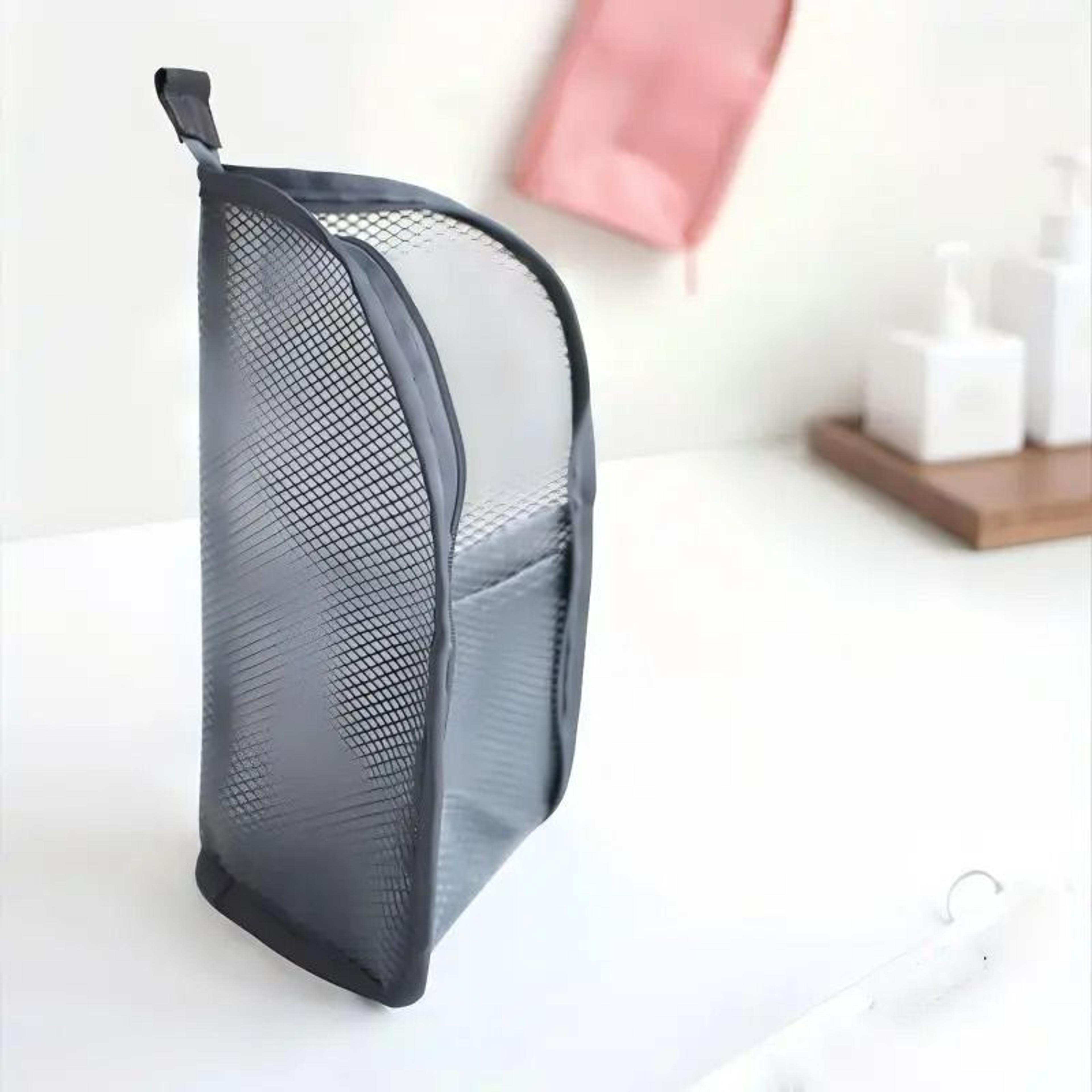 women's eva mesh cosmetic & toiletry bag