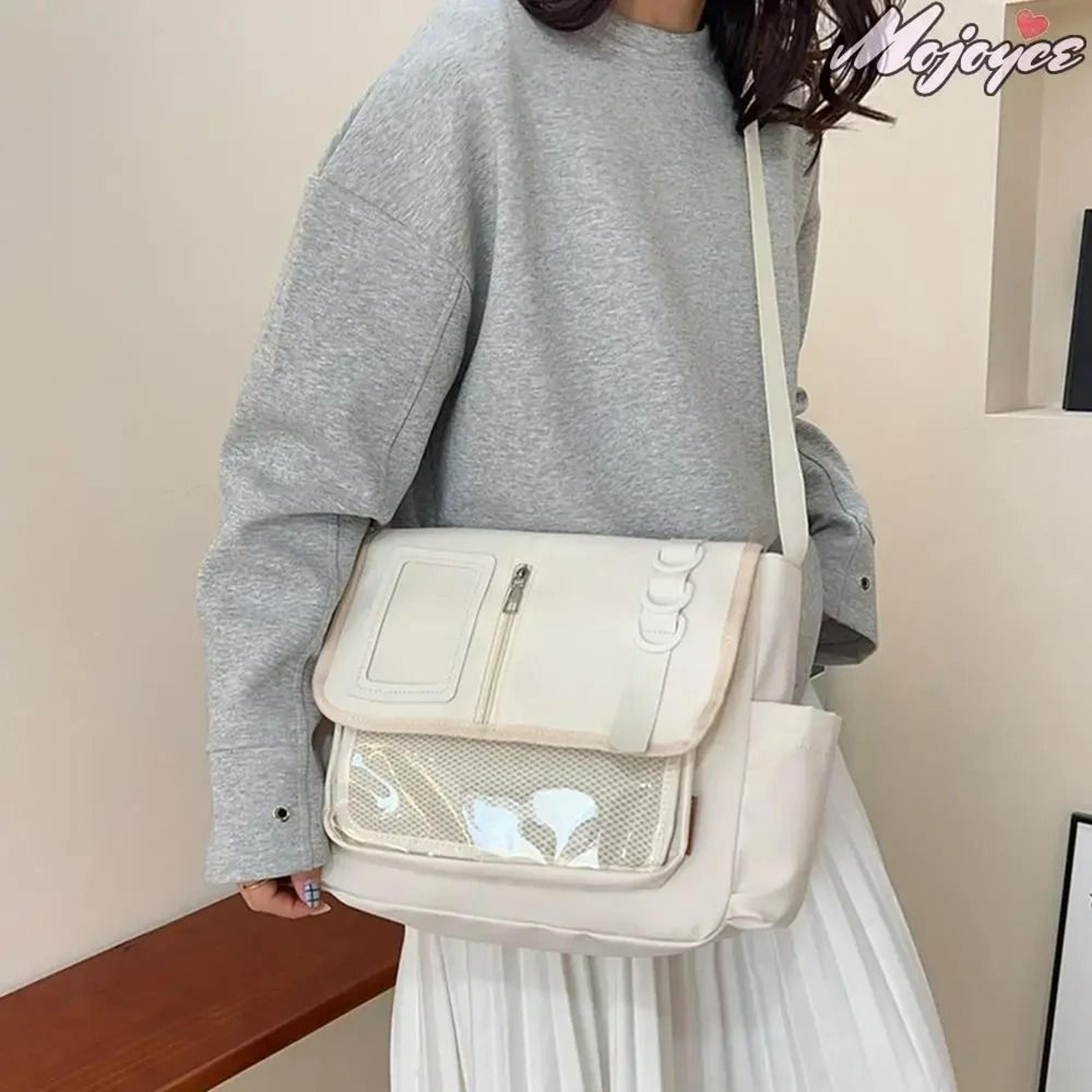 y2k japanese transparent crossbody ita bag