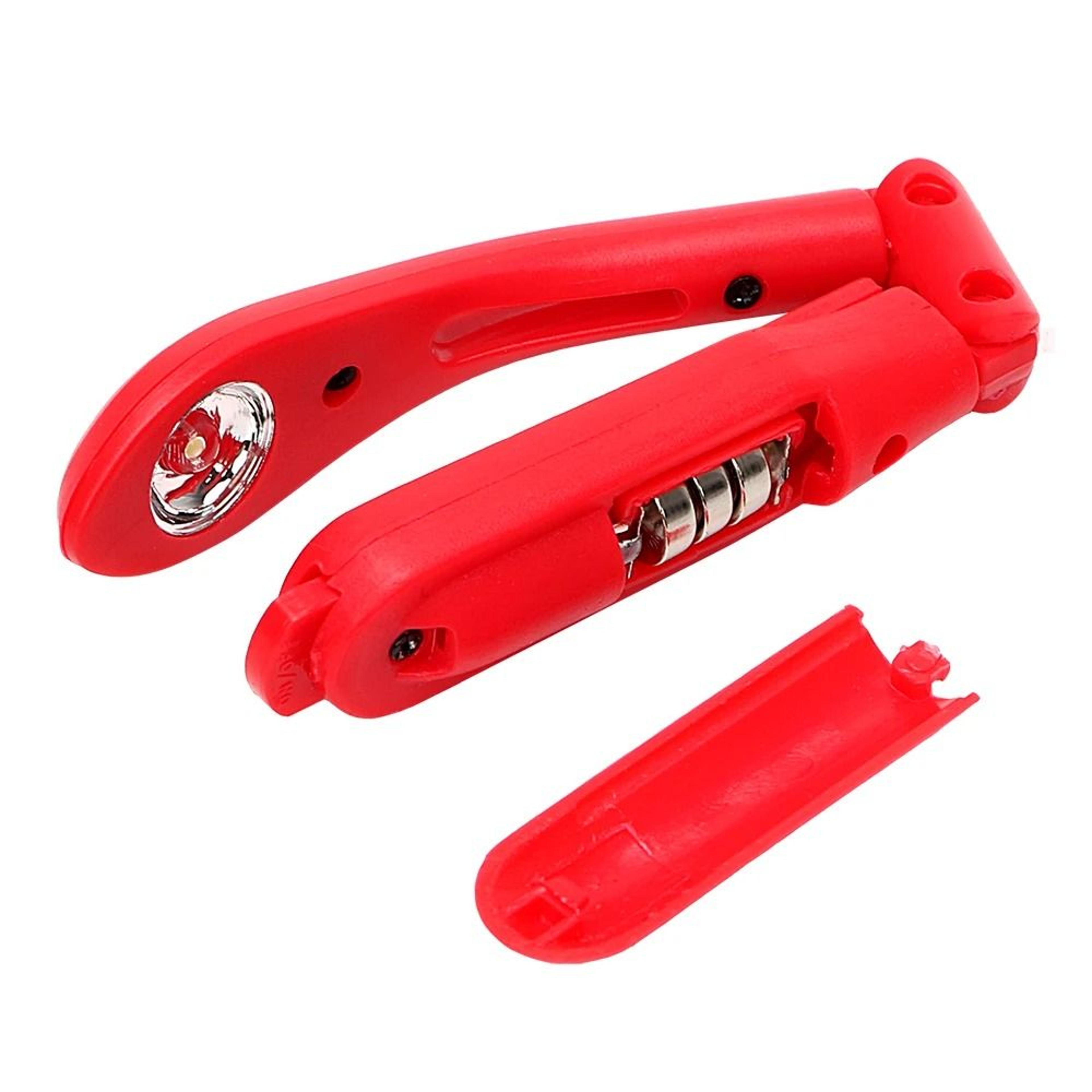 clip-on folding led reading light for books & kindle