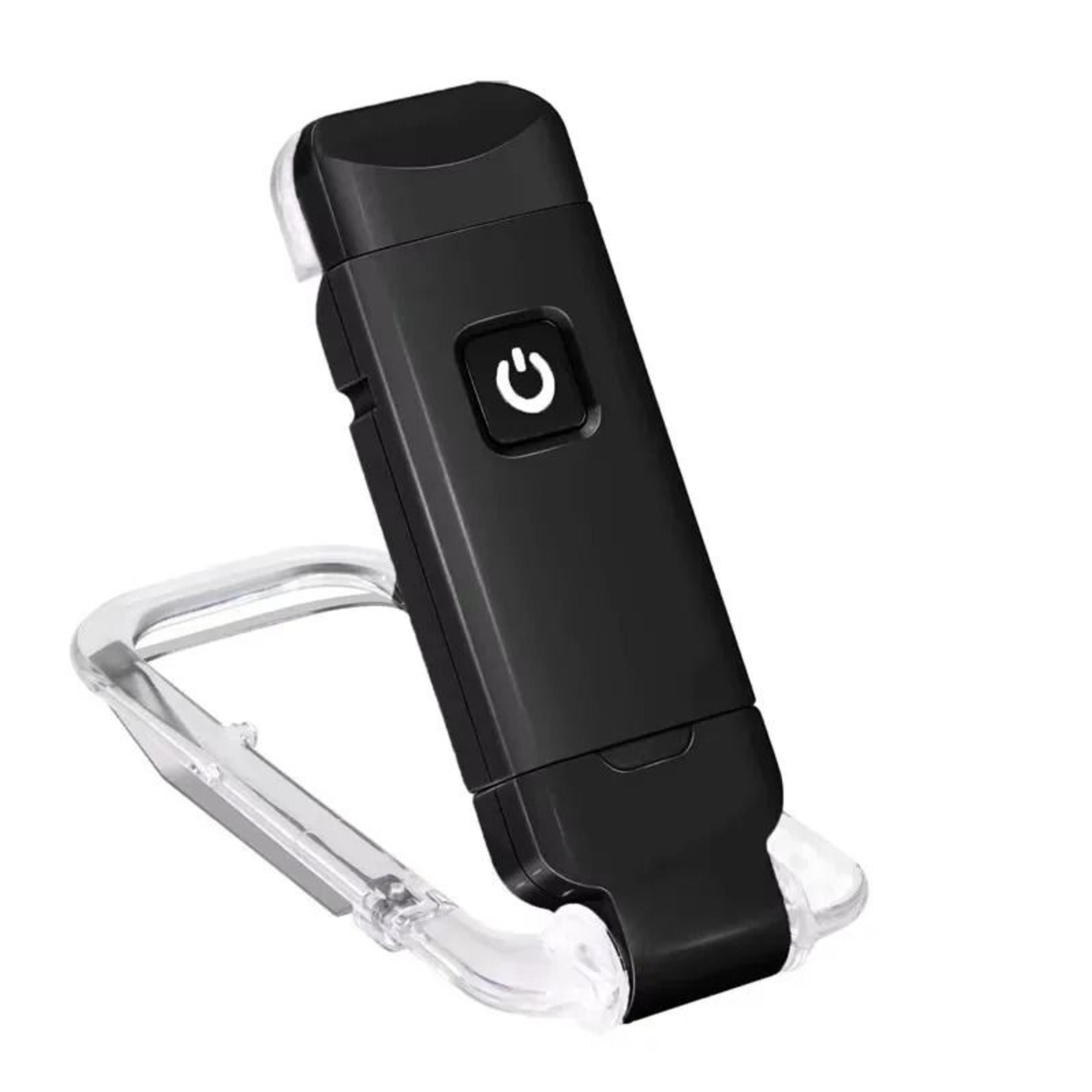 usb rechargeable eye-care clip-on led book light