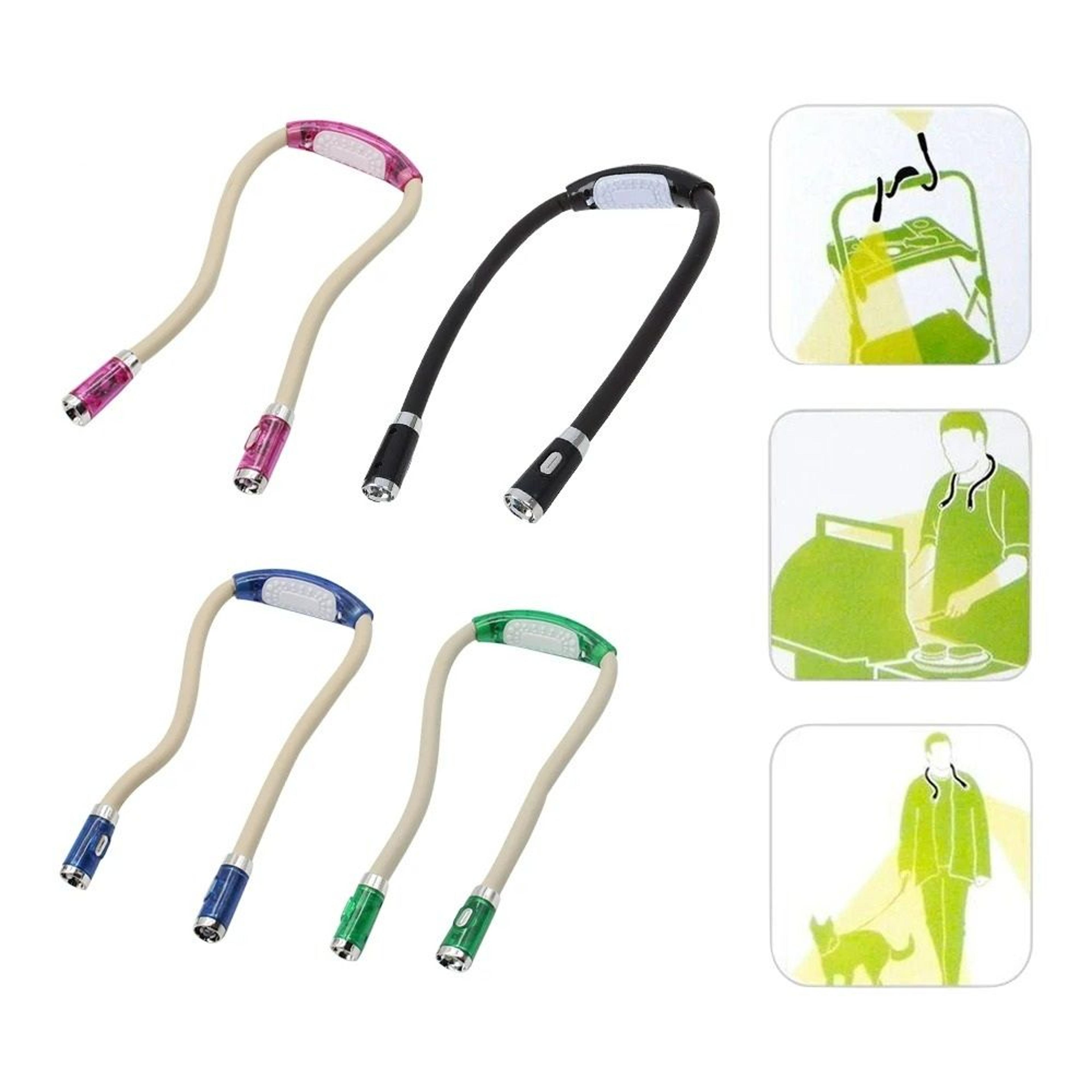 flexible neck hug led book & task light