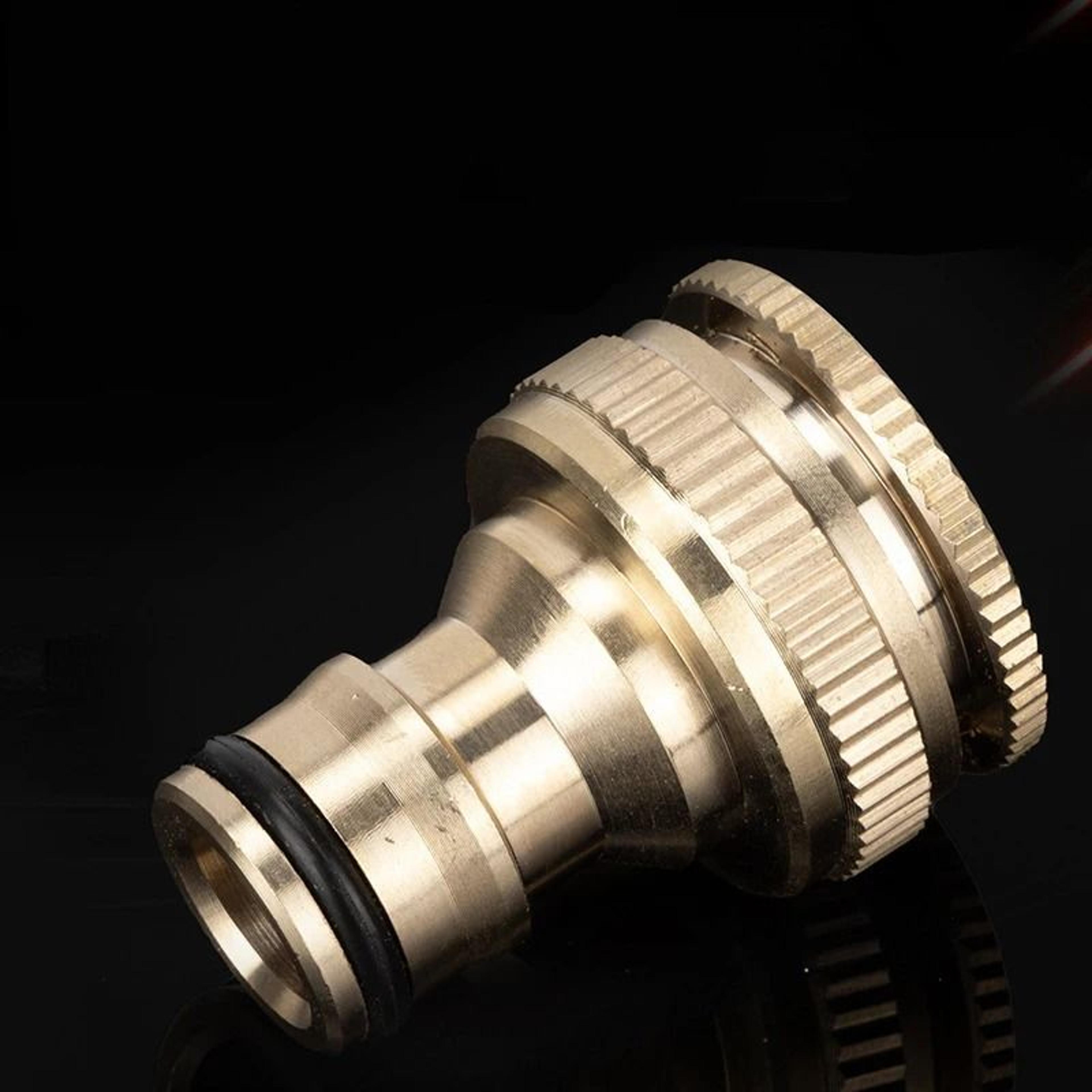 solid brass pressure washer & garden hose tap connector adapter